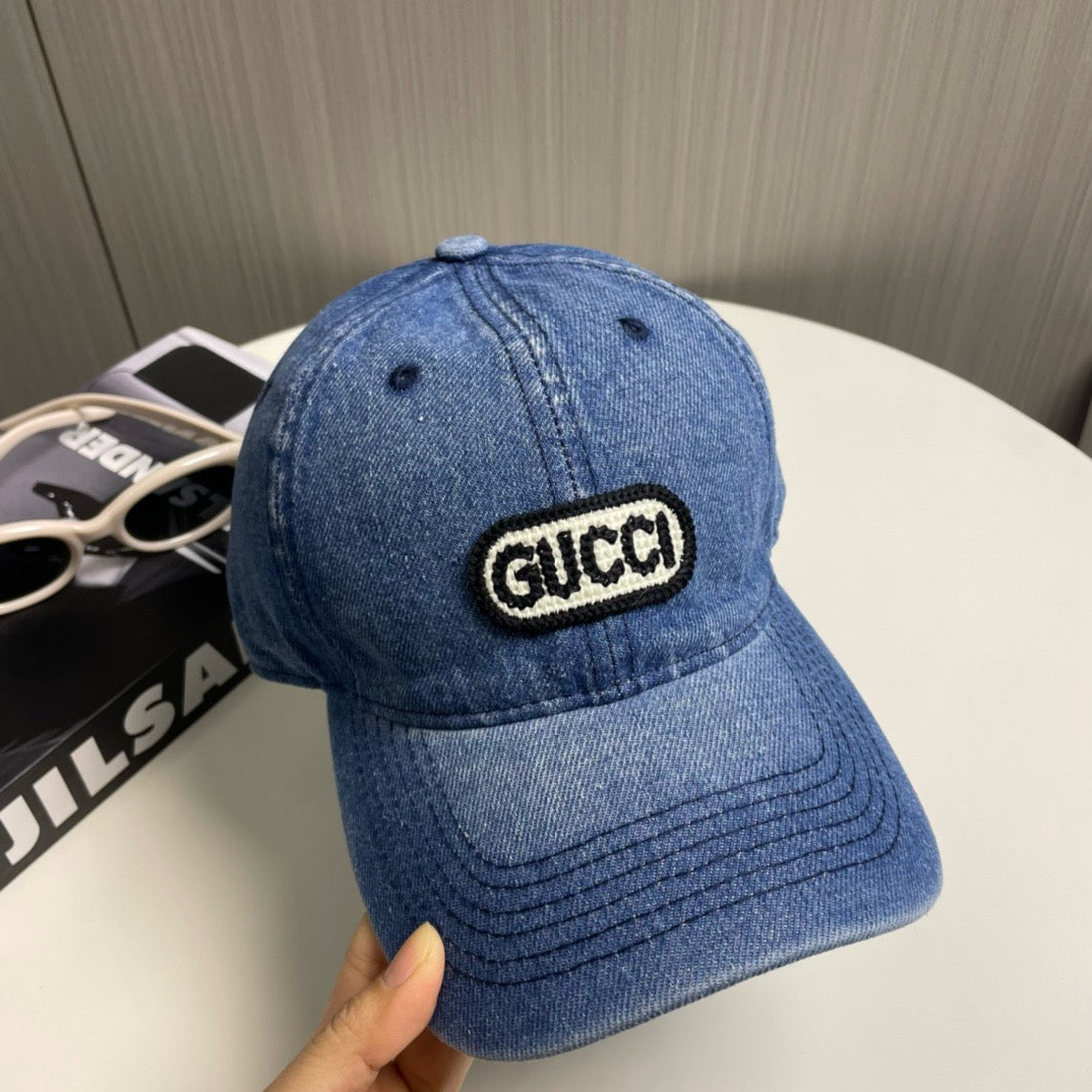 Light Blue, Blue and Charcoal Cap
