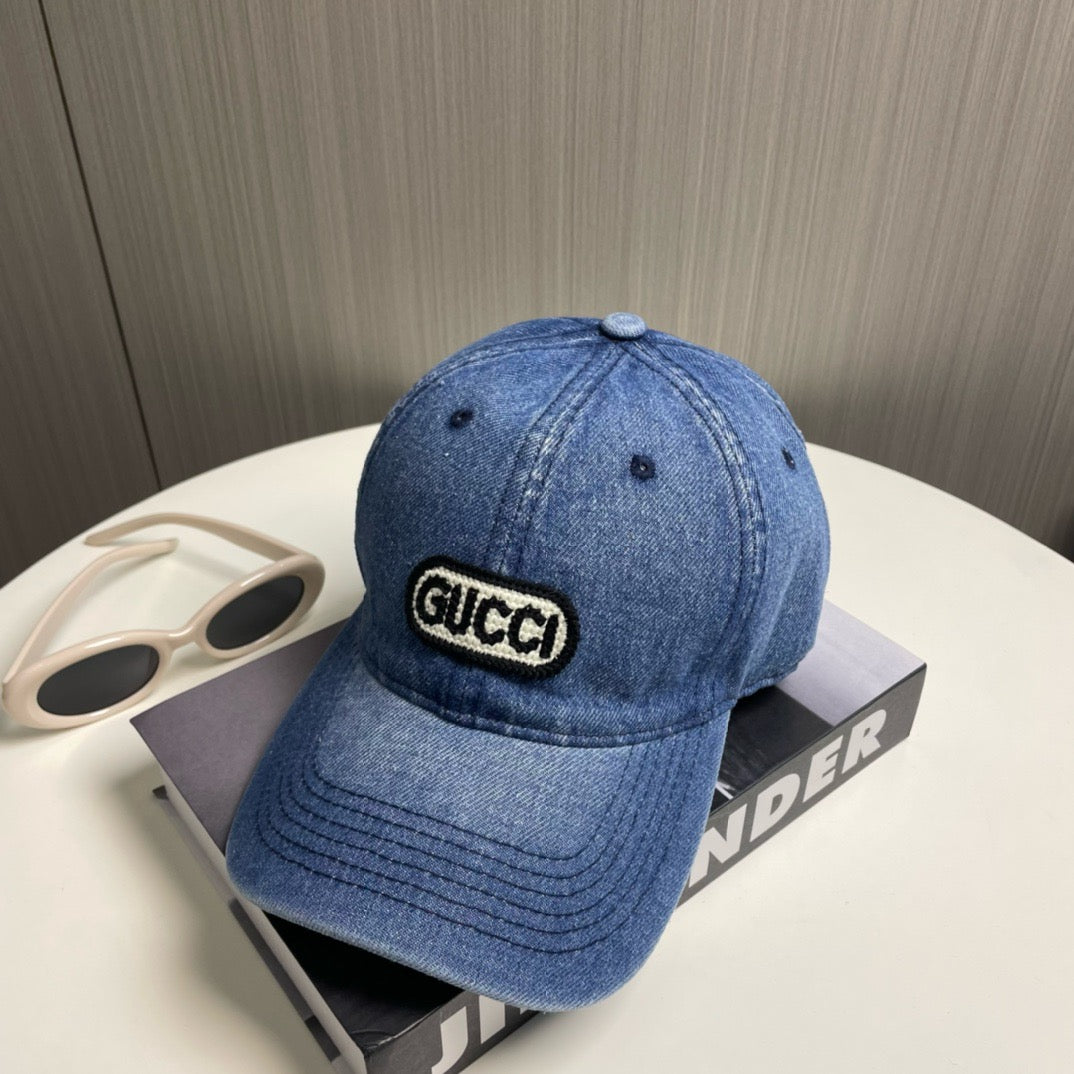 Light Blue, Blue and Charcoal Cap