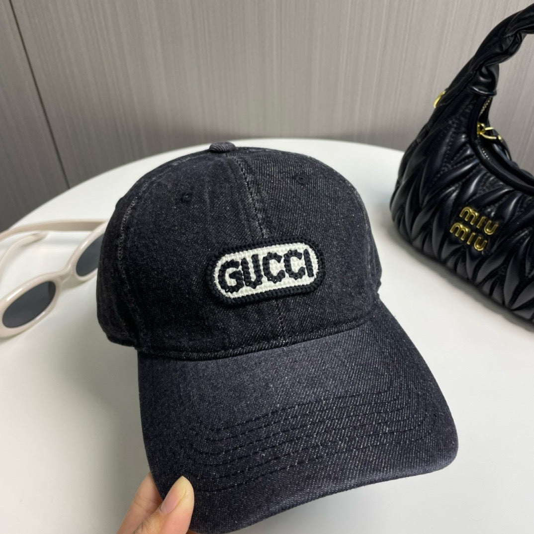 Light Blue, Blue and Charcoal Cap