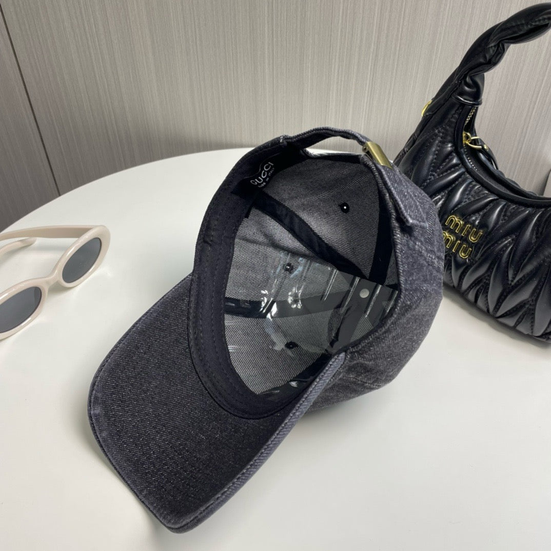 Light Blue, Blue and Charcoal Cap