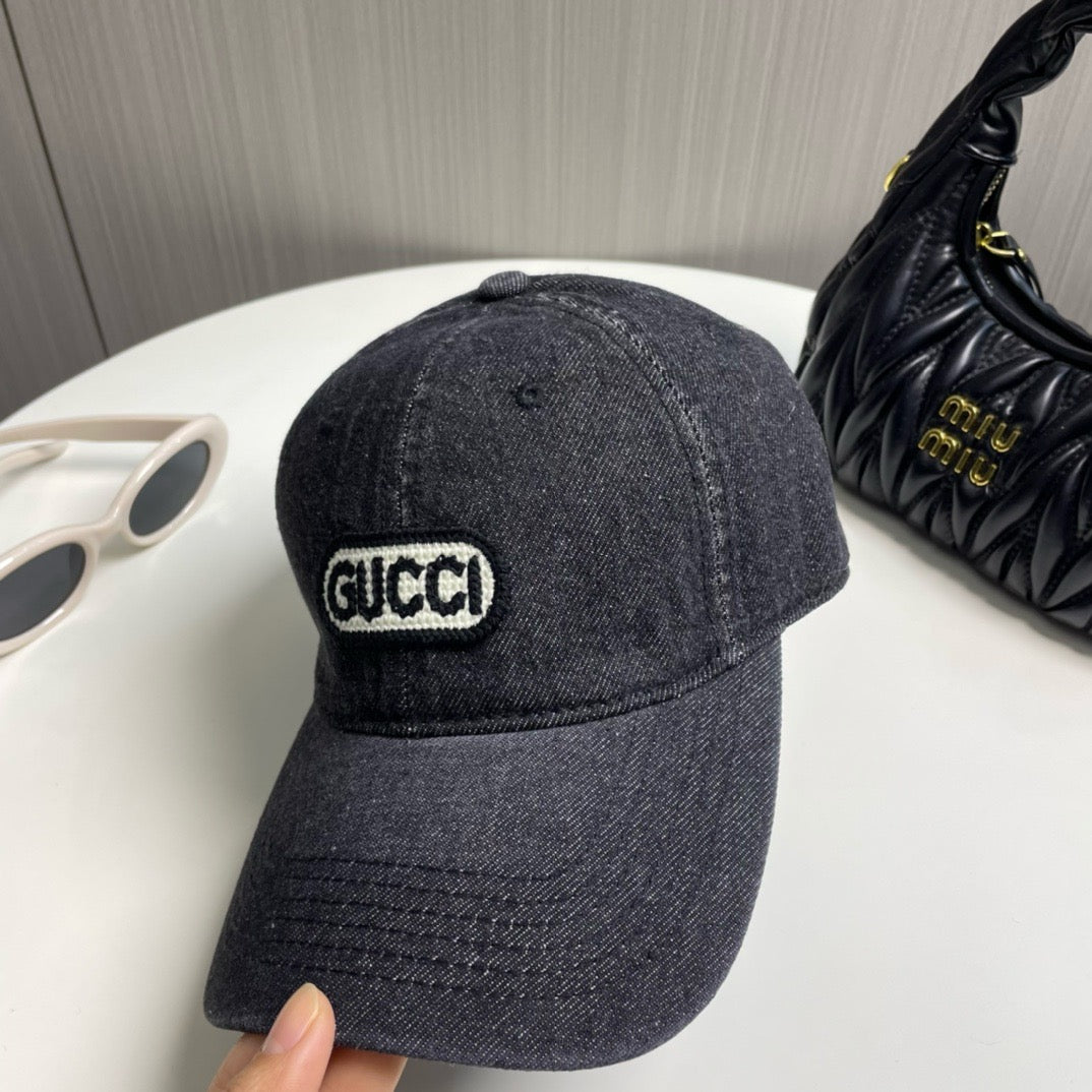 Light Blue, Blue and Charcoal Cap