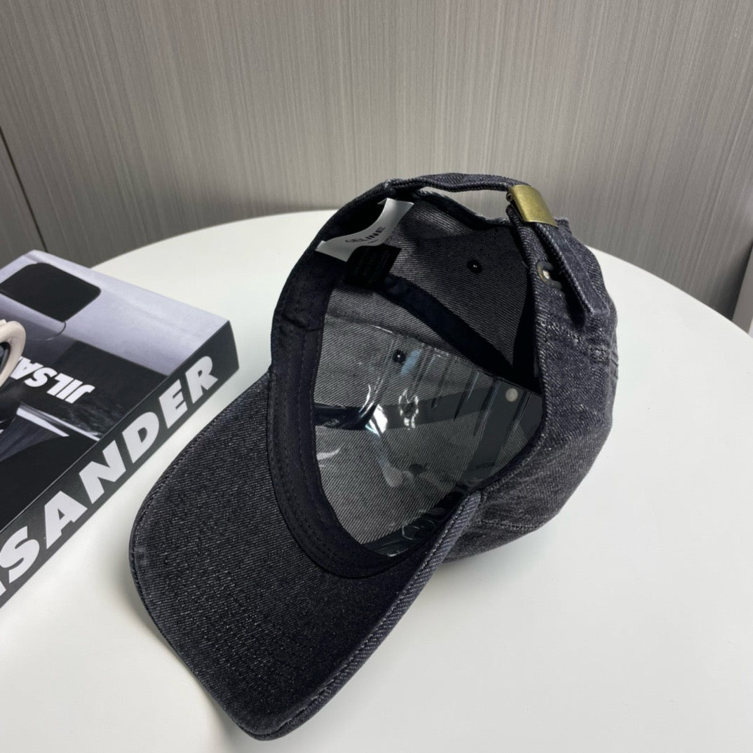 Light Blue, Blue and Charcoal Cap - FashionHype.xyz