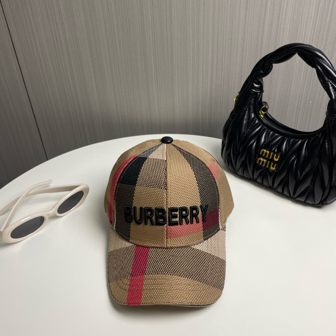 Brown grey Cap