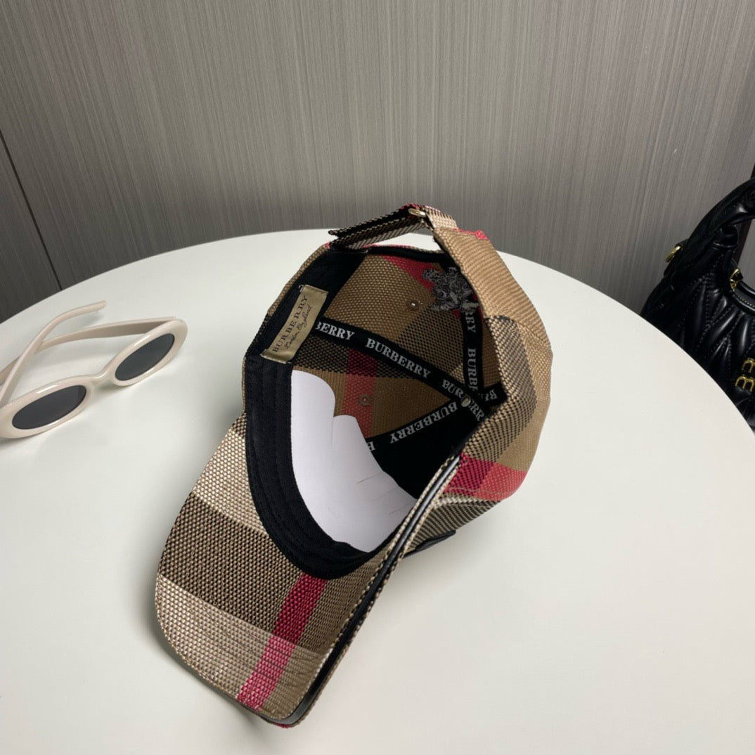 Brown grey Cap