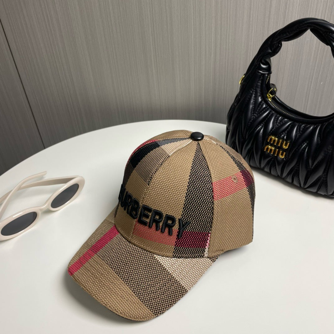 Brown grey Cap