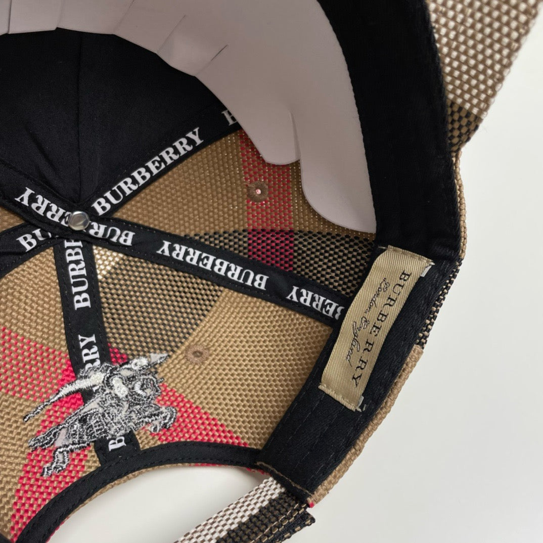 Brown grey Cap