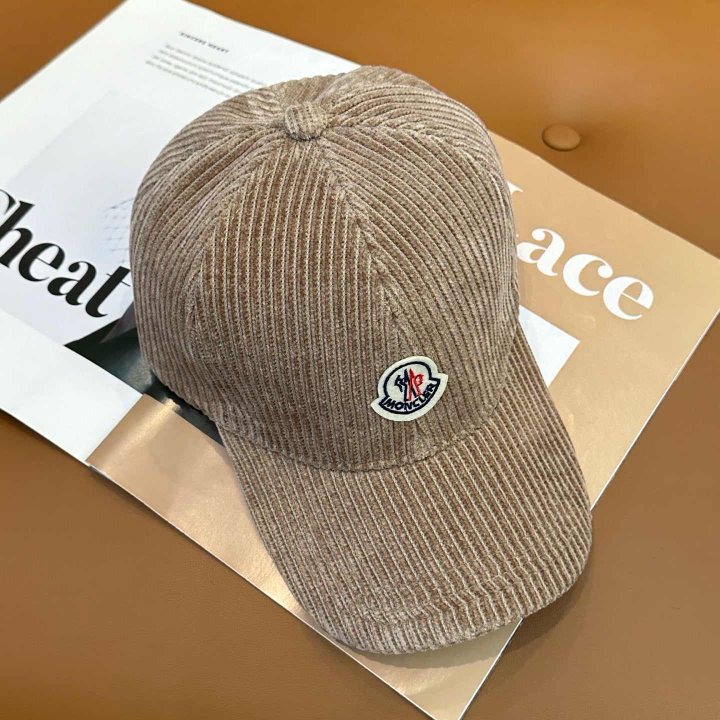 Cream, Camel, Light Grey and Black Cap - FashionHype.xyz