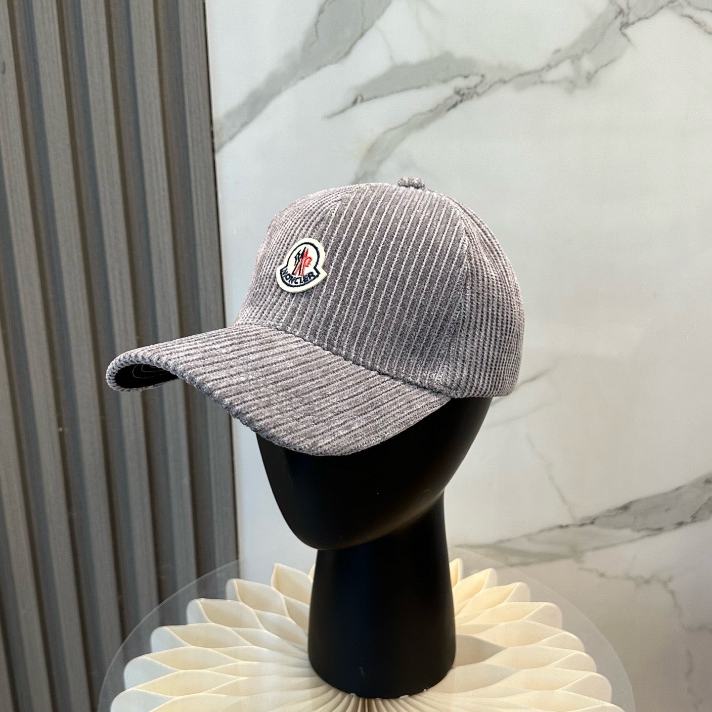 Cream, Camel, Light Grey and Black Cap - FashionHype.xyz