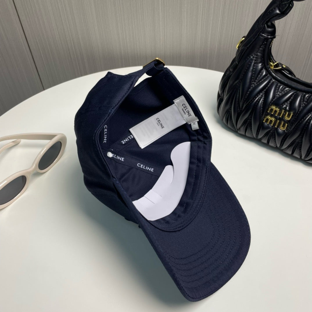 Blue, Navy, and Beige cap