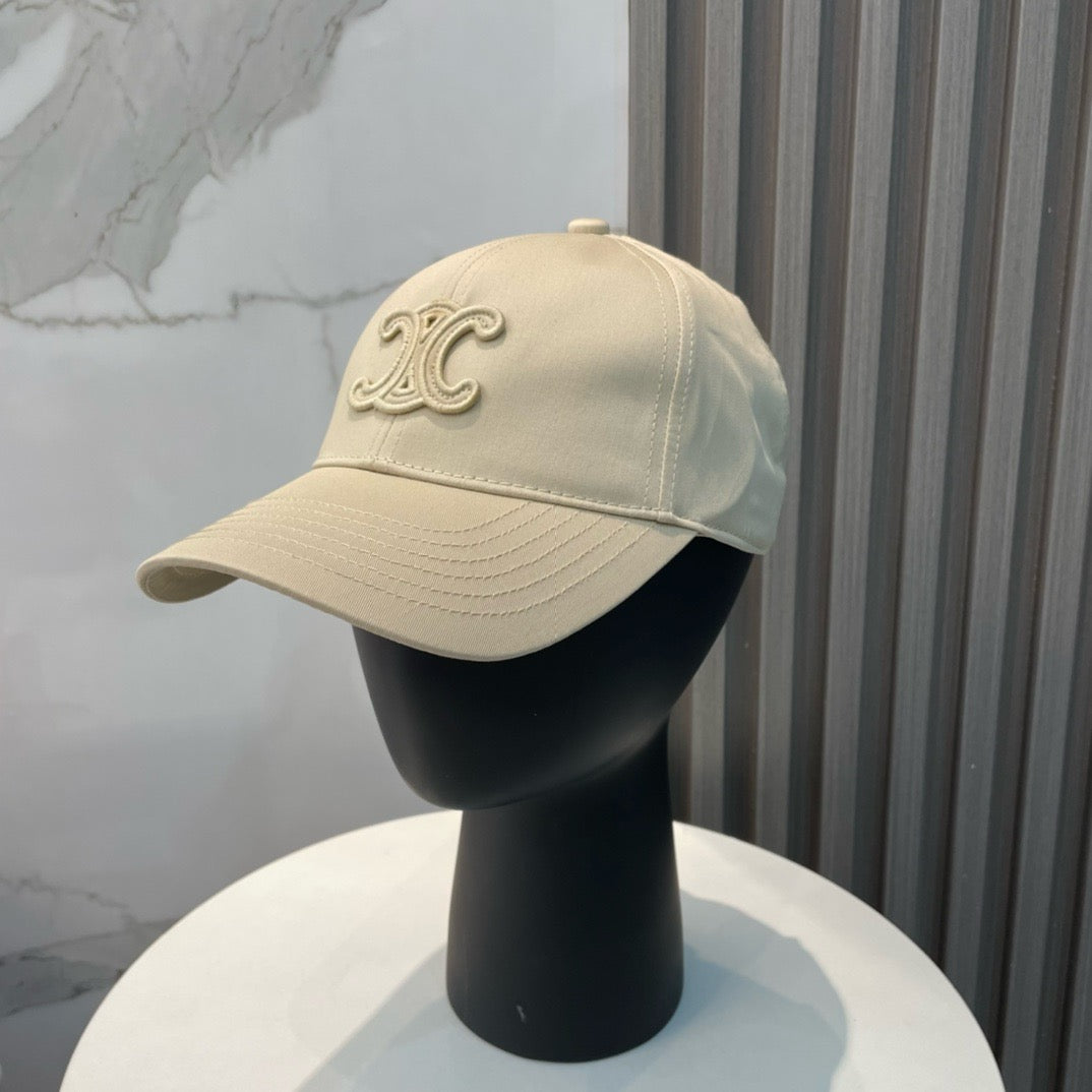 Blue, Navy, and Beige cap