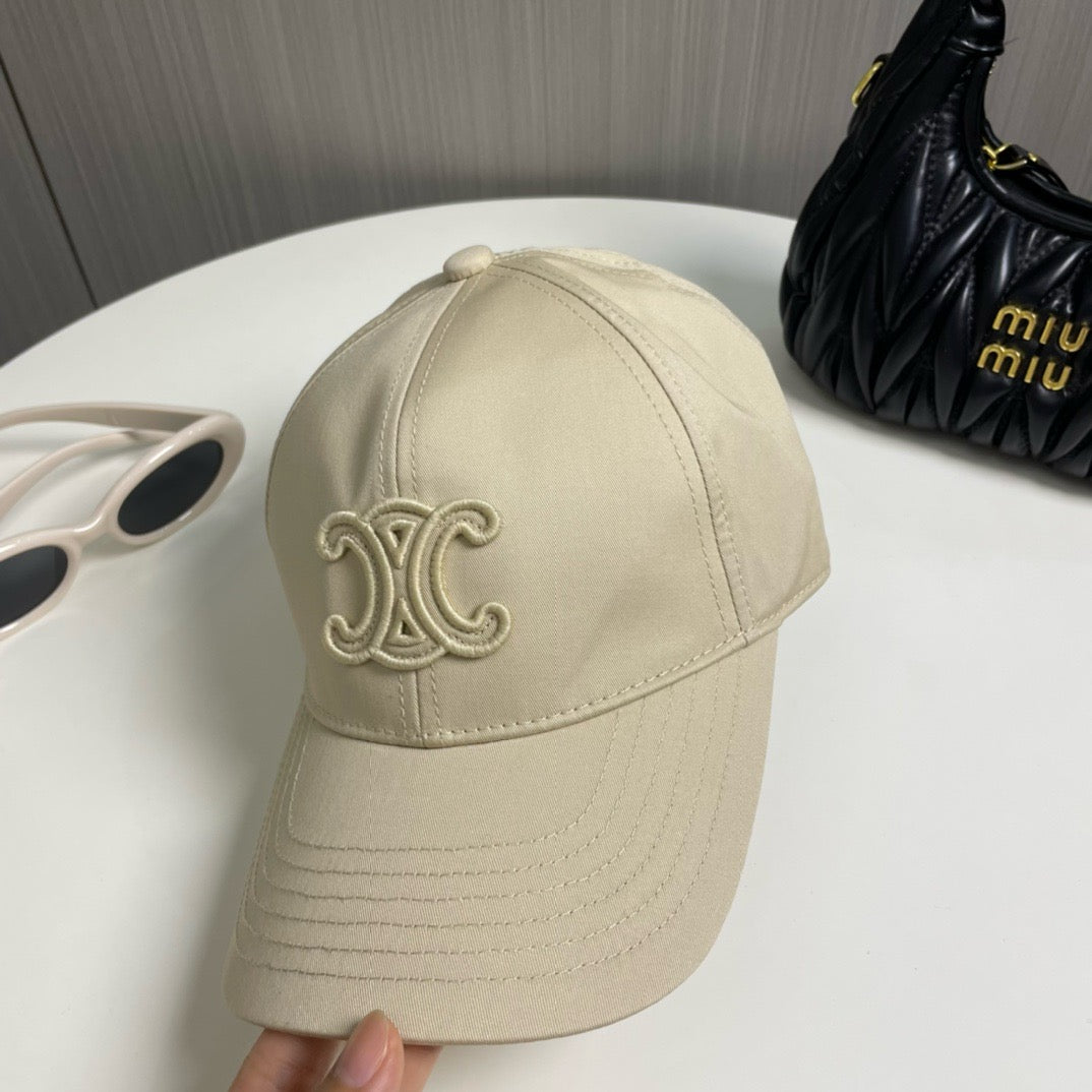 Blue, Navy, and Beige cap