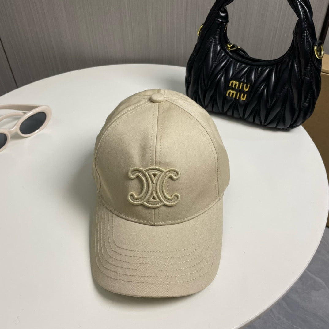 Blue, Navy, and Beige cap
