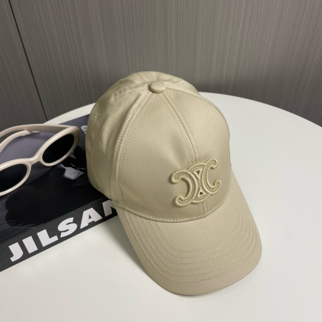 Blue, Navy, and Beige cap