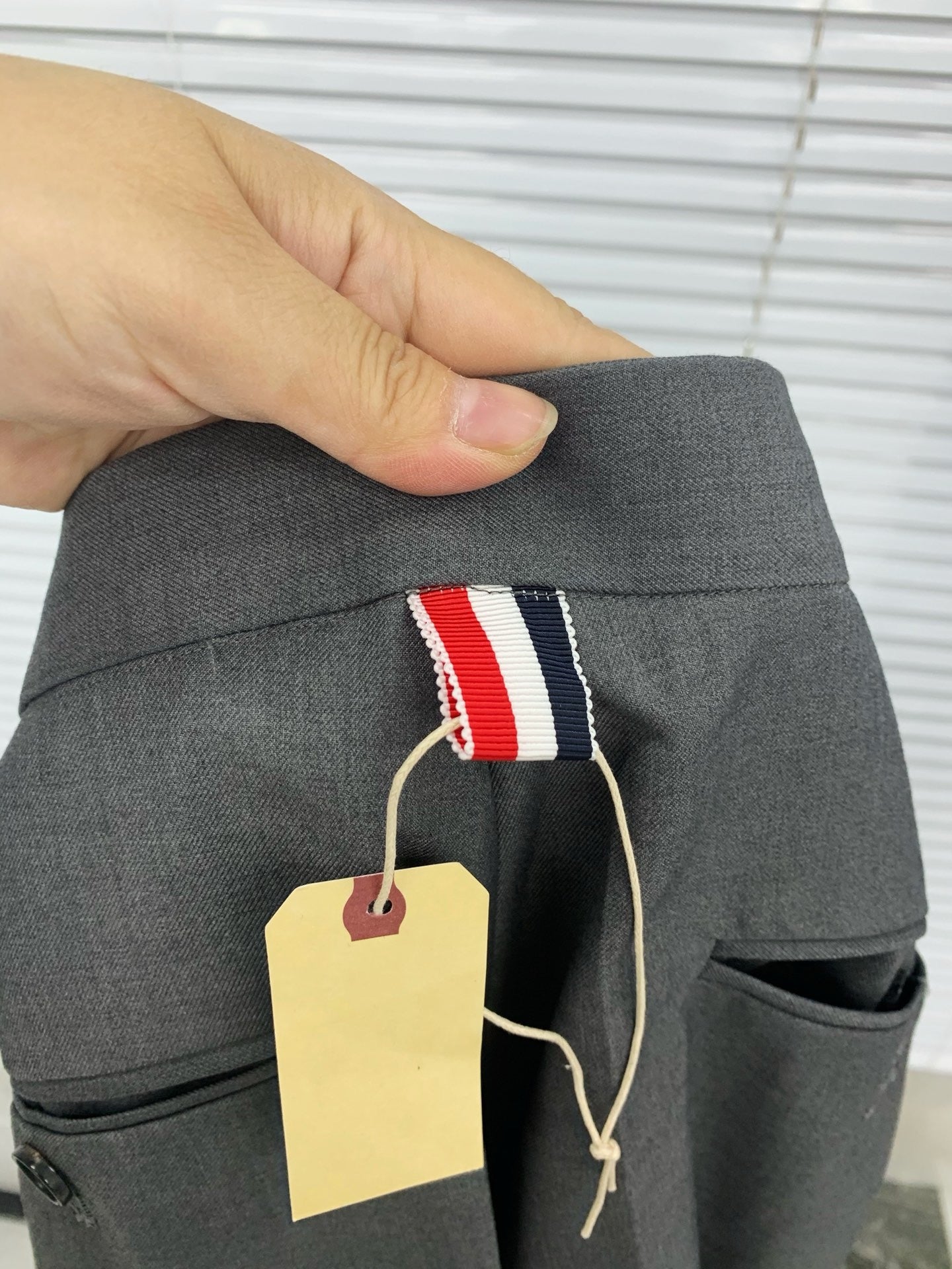 Grey, Navy and Black Suit Pant - FashionHype.xyz