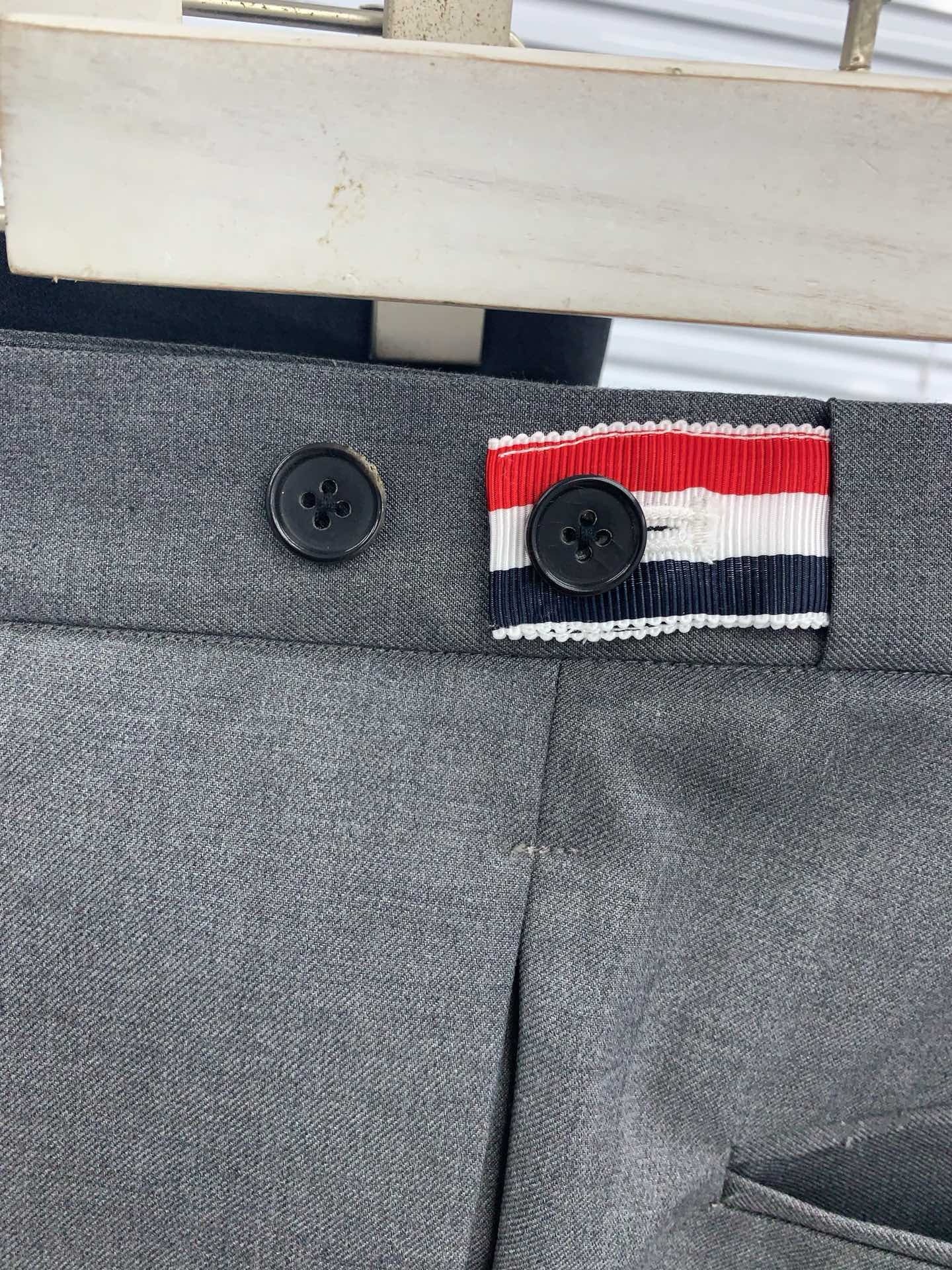 Grey, Navy and Black Suit Pant - FashionHype.xyz