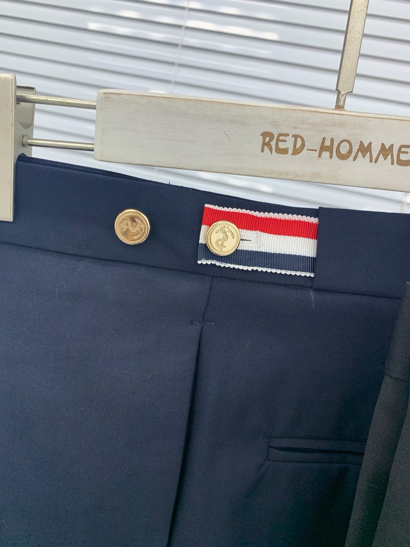 Grey, Navy and Black Suit Pant - FashionHype.xyz