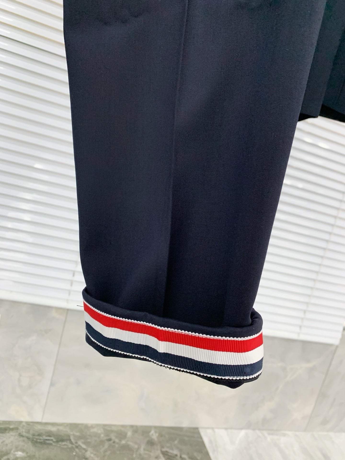 Grey, Navy and Black Suit Pant - FashionHype.xyz