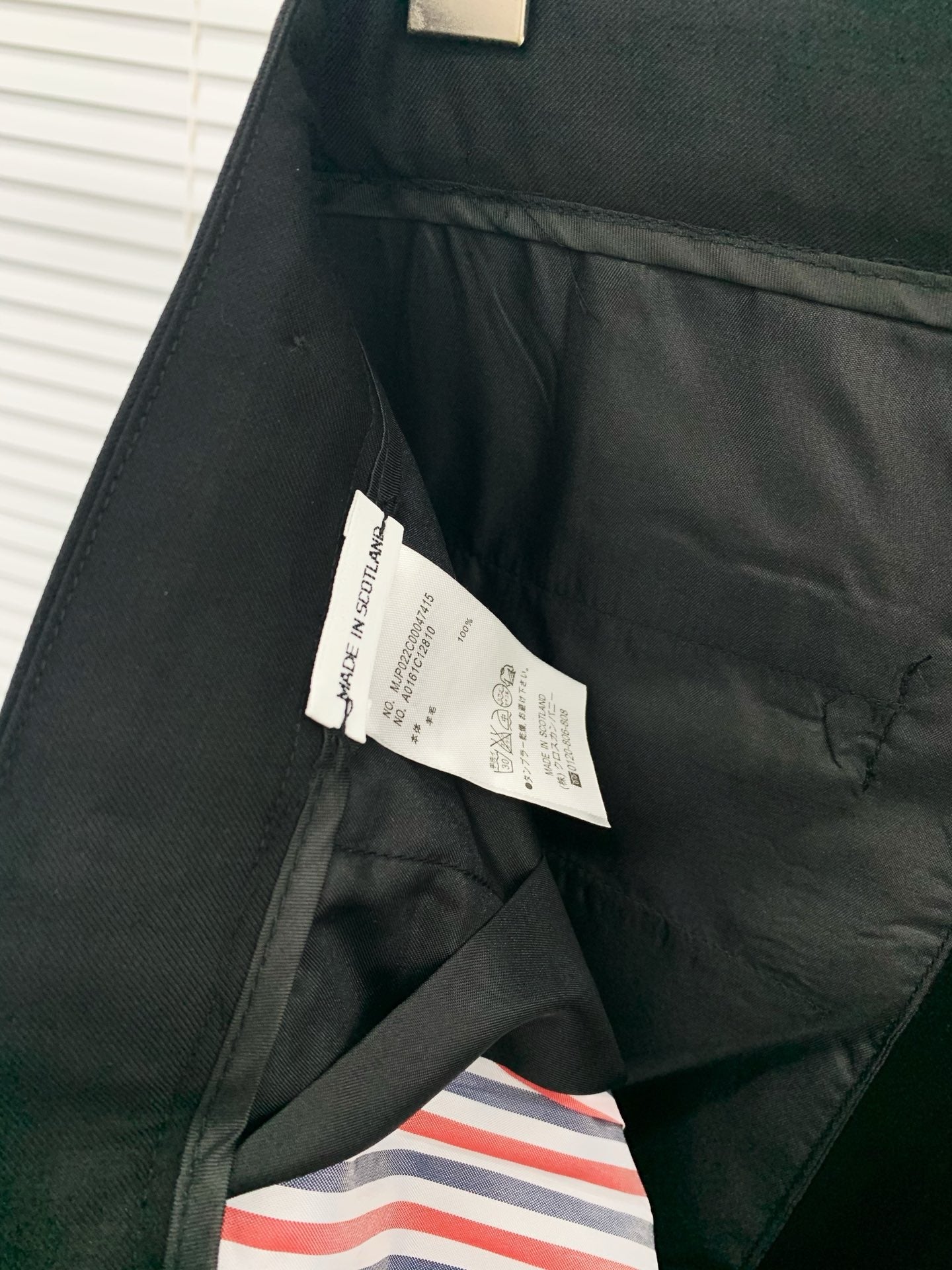 Grey, Navy and Black Suit Pant - FashionHype.xyz
