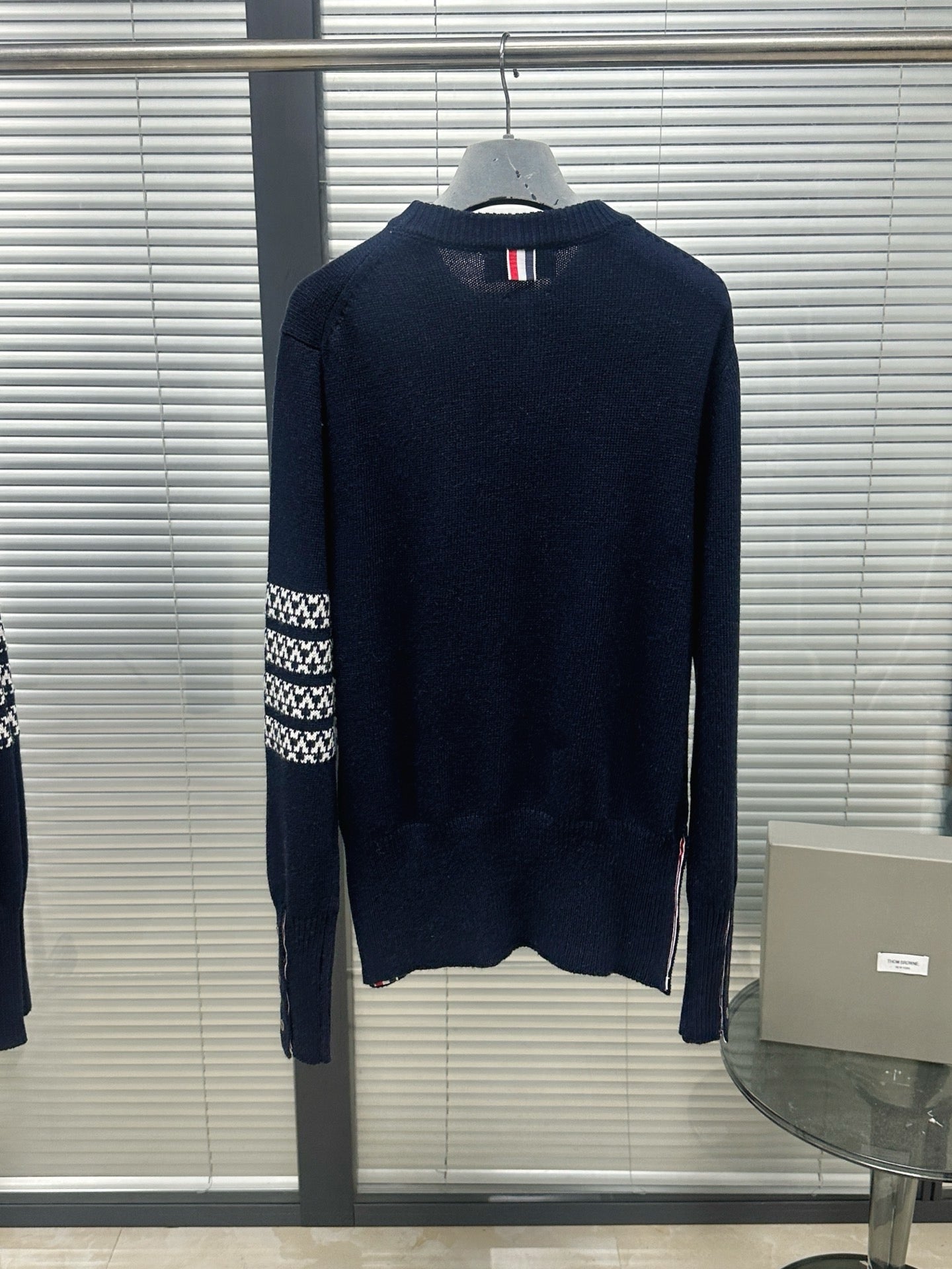 Navy blue and Grey Jersey