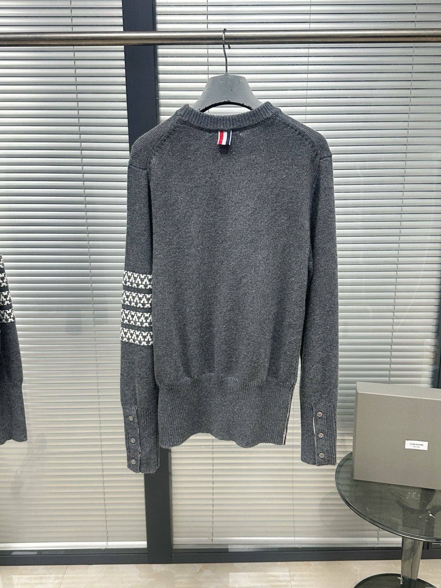 Navy blue and Grey Jersey