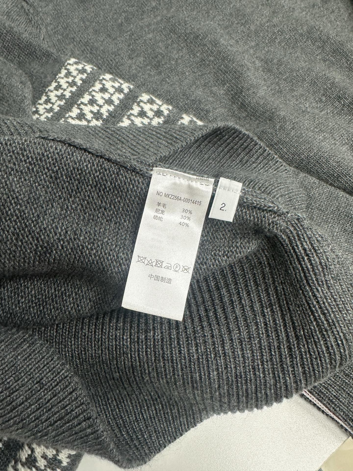 Navy blue and Grey Jersey