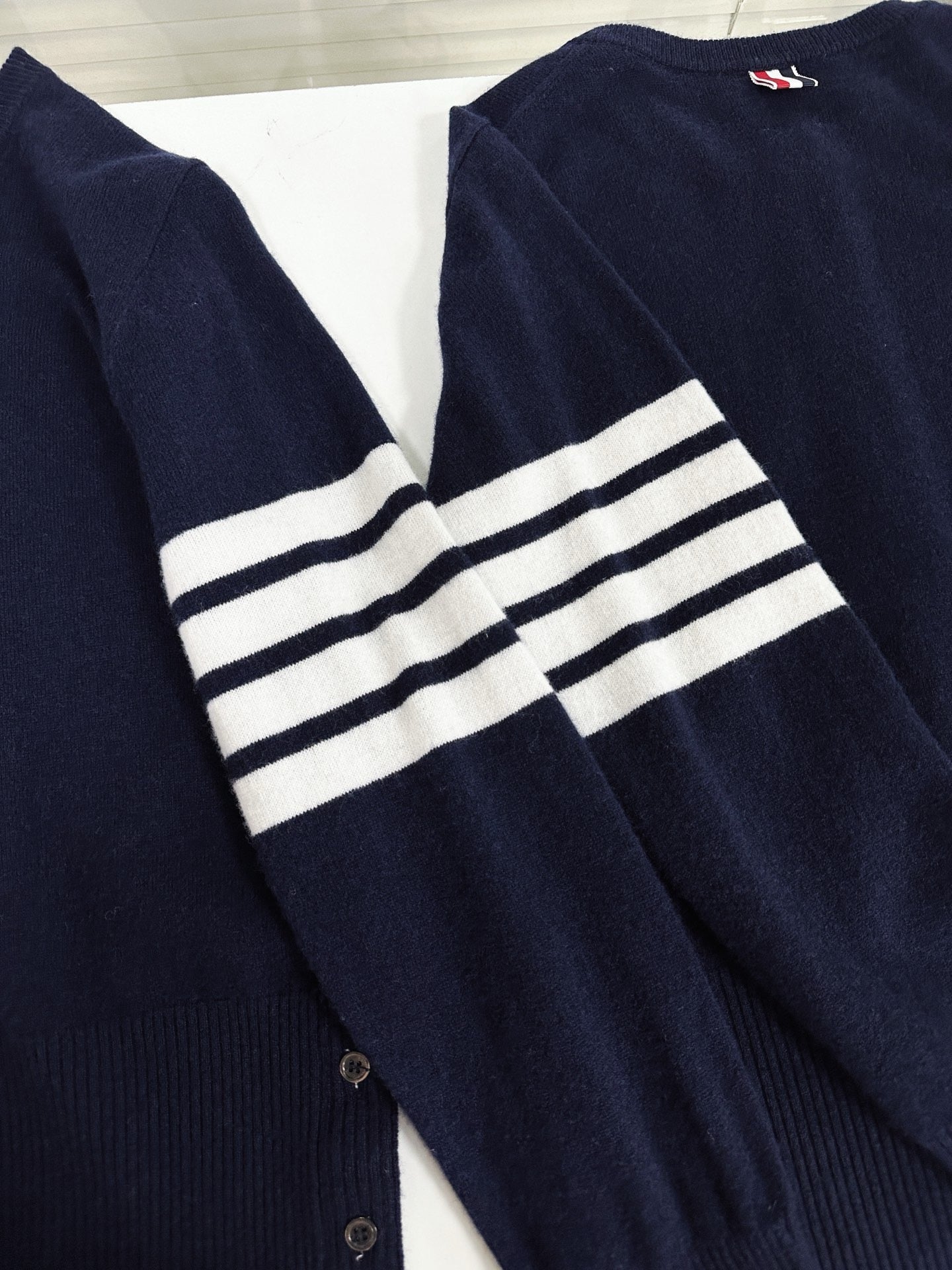 Grey, White and Navy blue Jacket