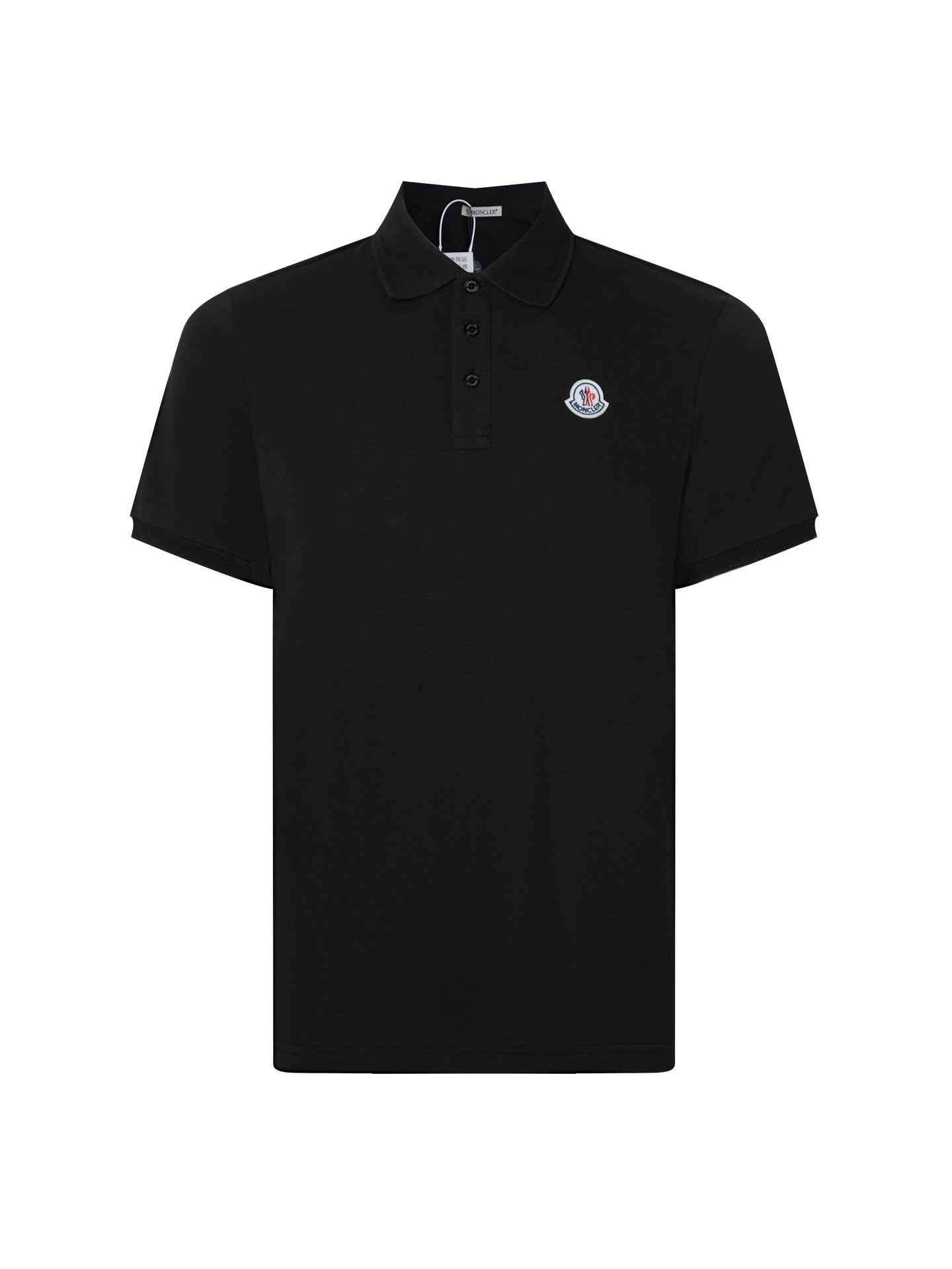 Dark grey, Black and White Polo - Size M