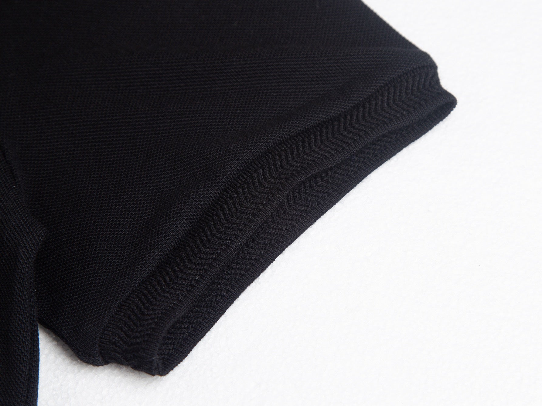 Dark grey, Black and White Polo - Size M