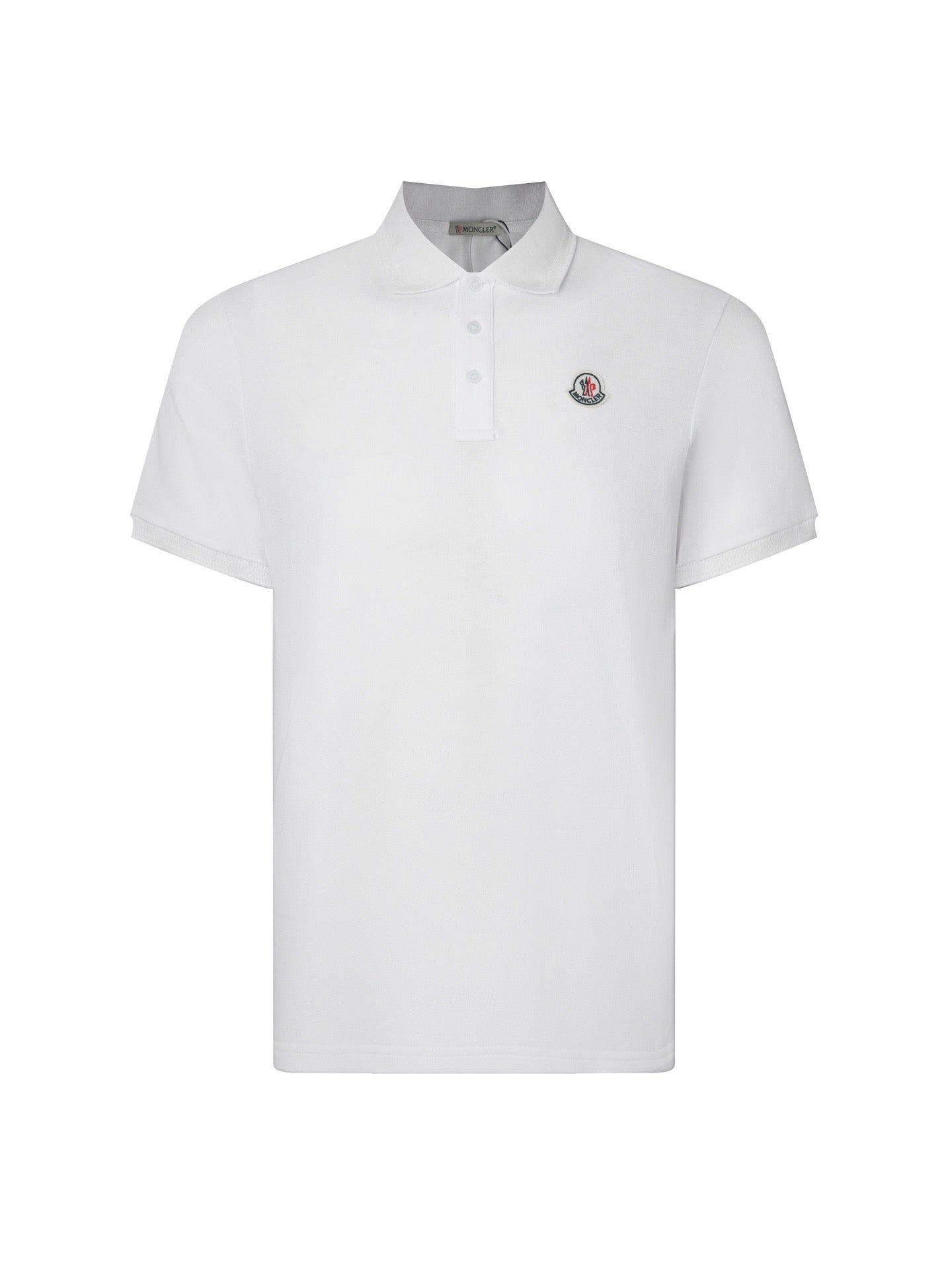 Dark grey, Black and White Polo - Size M