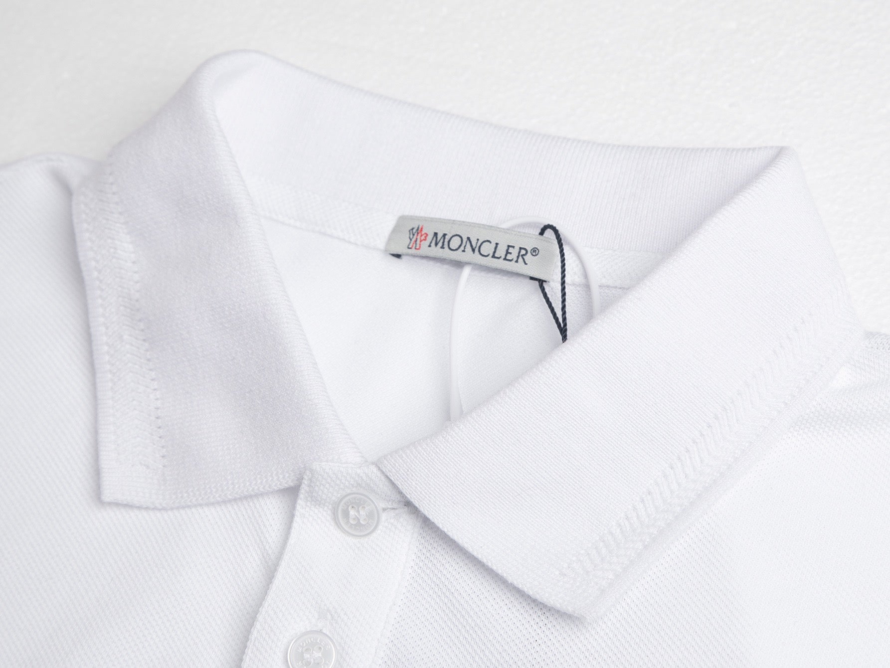 Dark grey, Black and White Polo - Size M