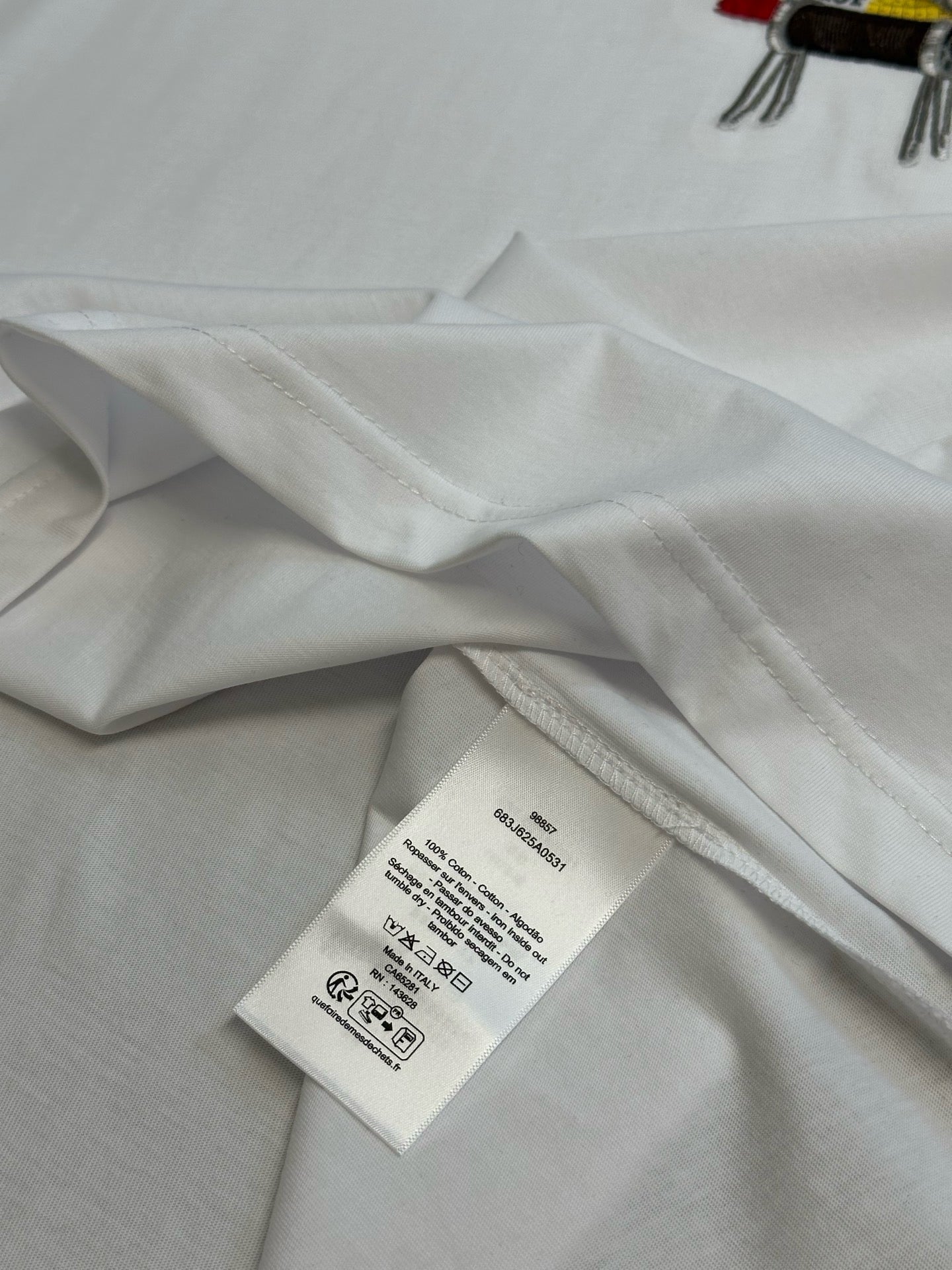 White and Grey T-Shirt