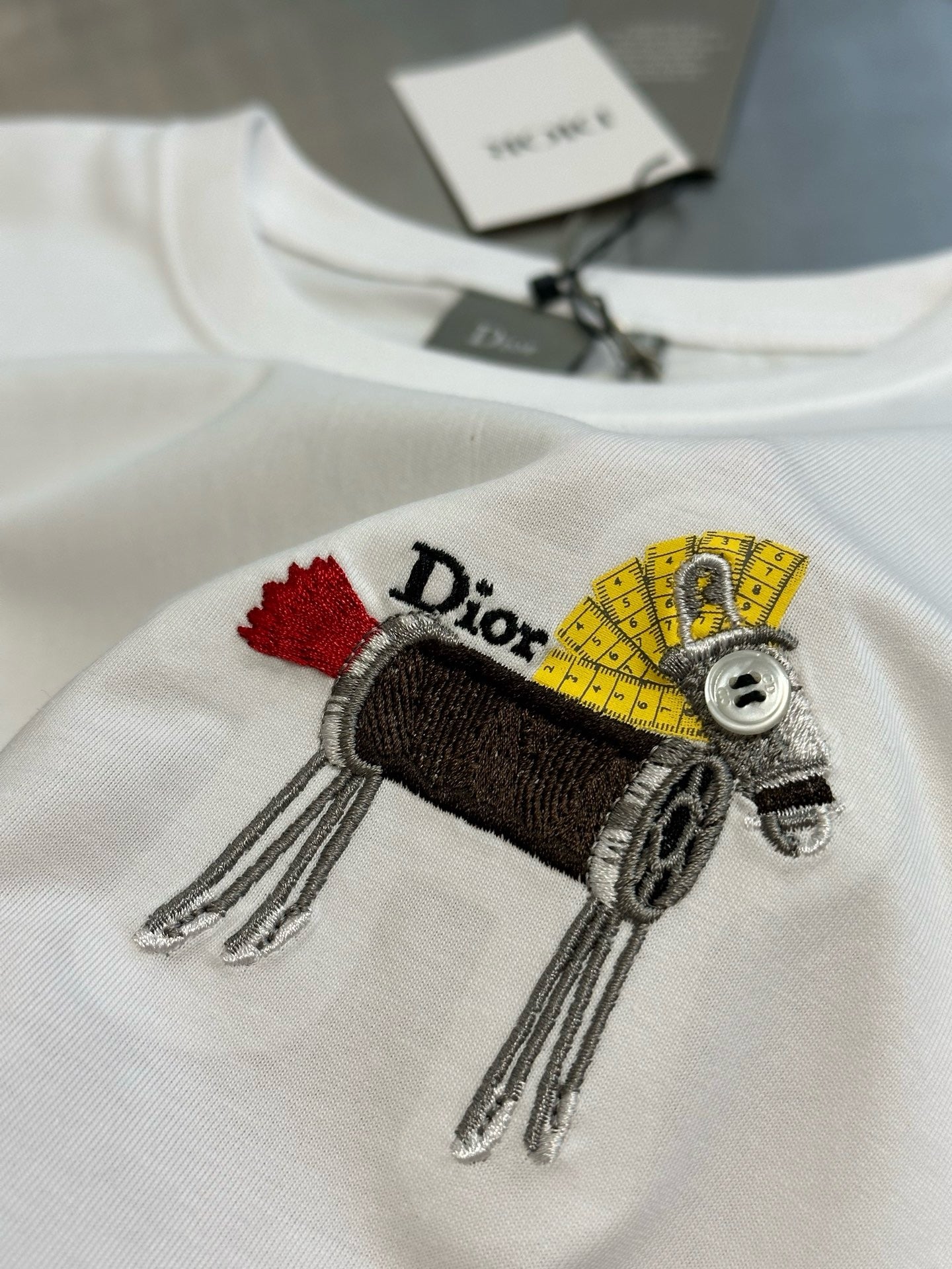 White and Grey T-Shirt