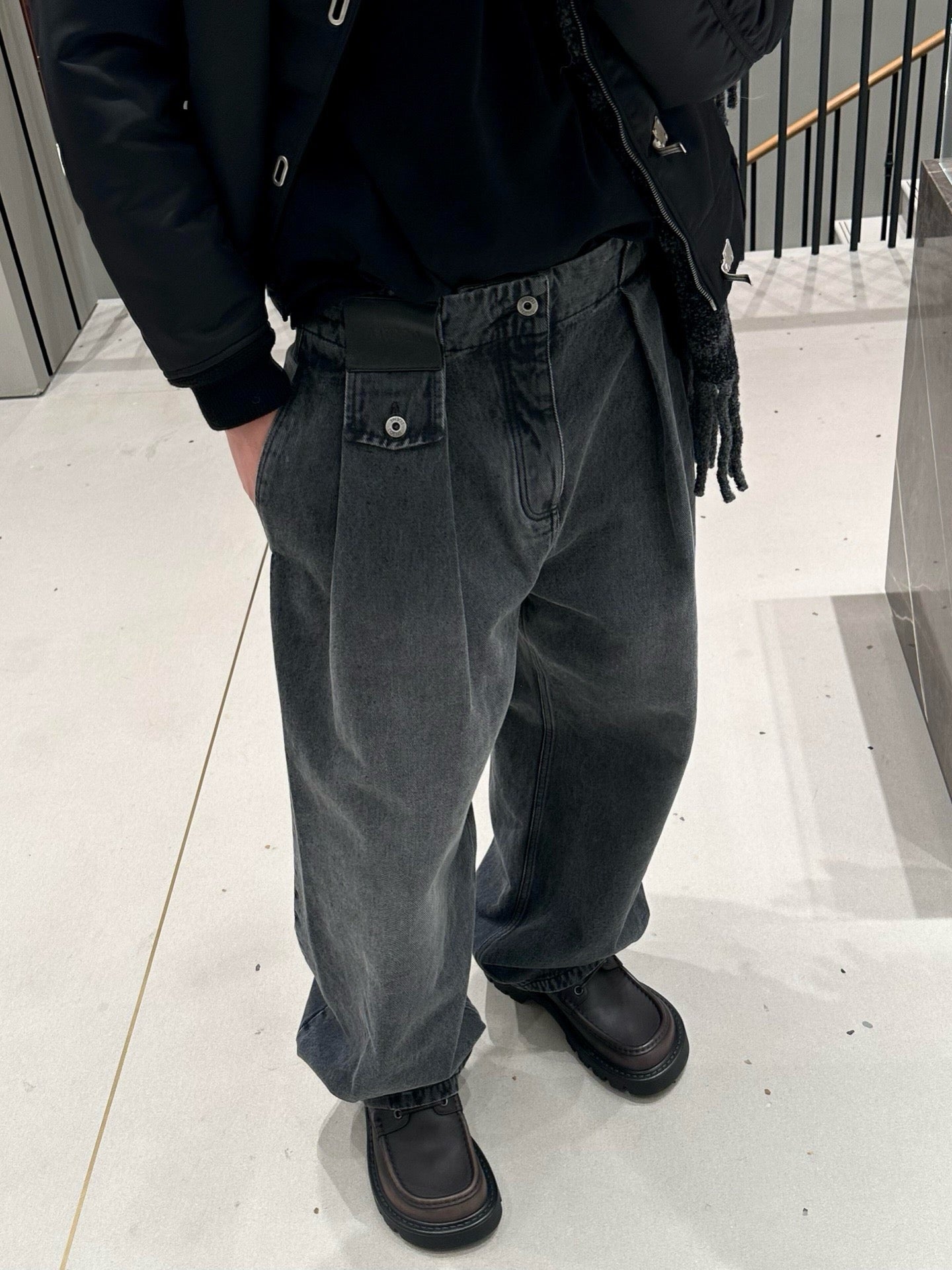 Dark grey Pant - FashionHype.xyz