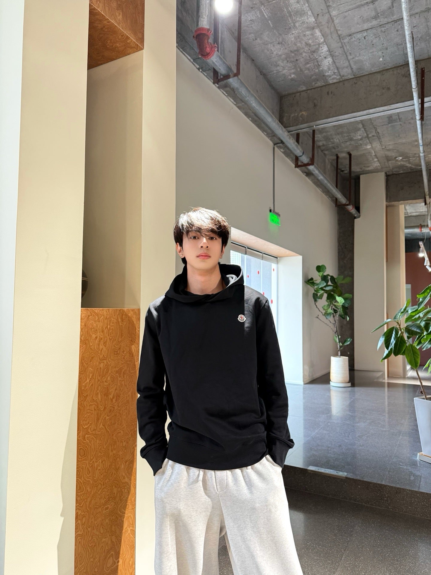 Black Hoodie - Size M