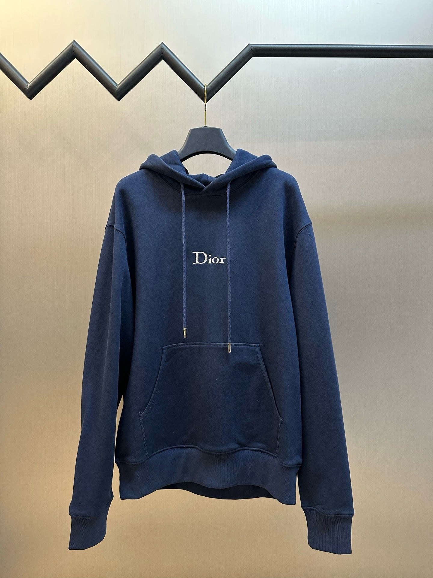 Blue and Grey Hoodie  - Size M
