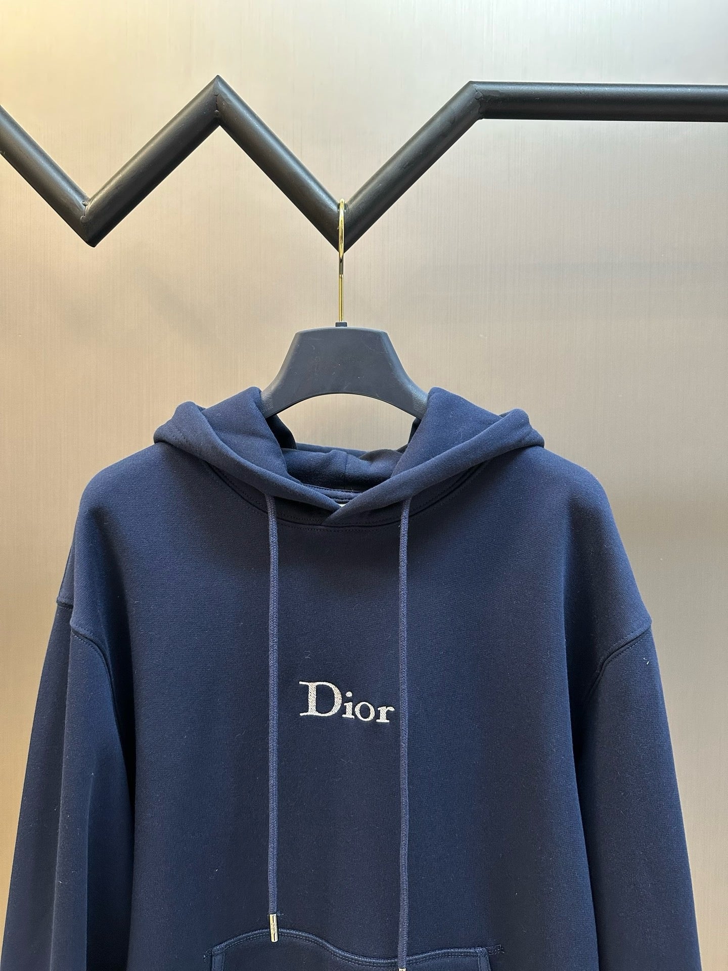 Blue and Grey Hoodie  - Size M