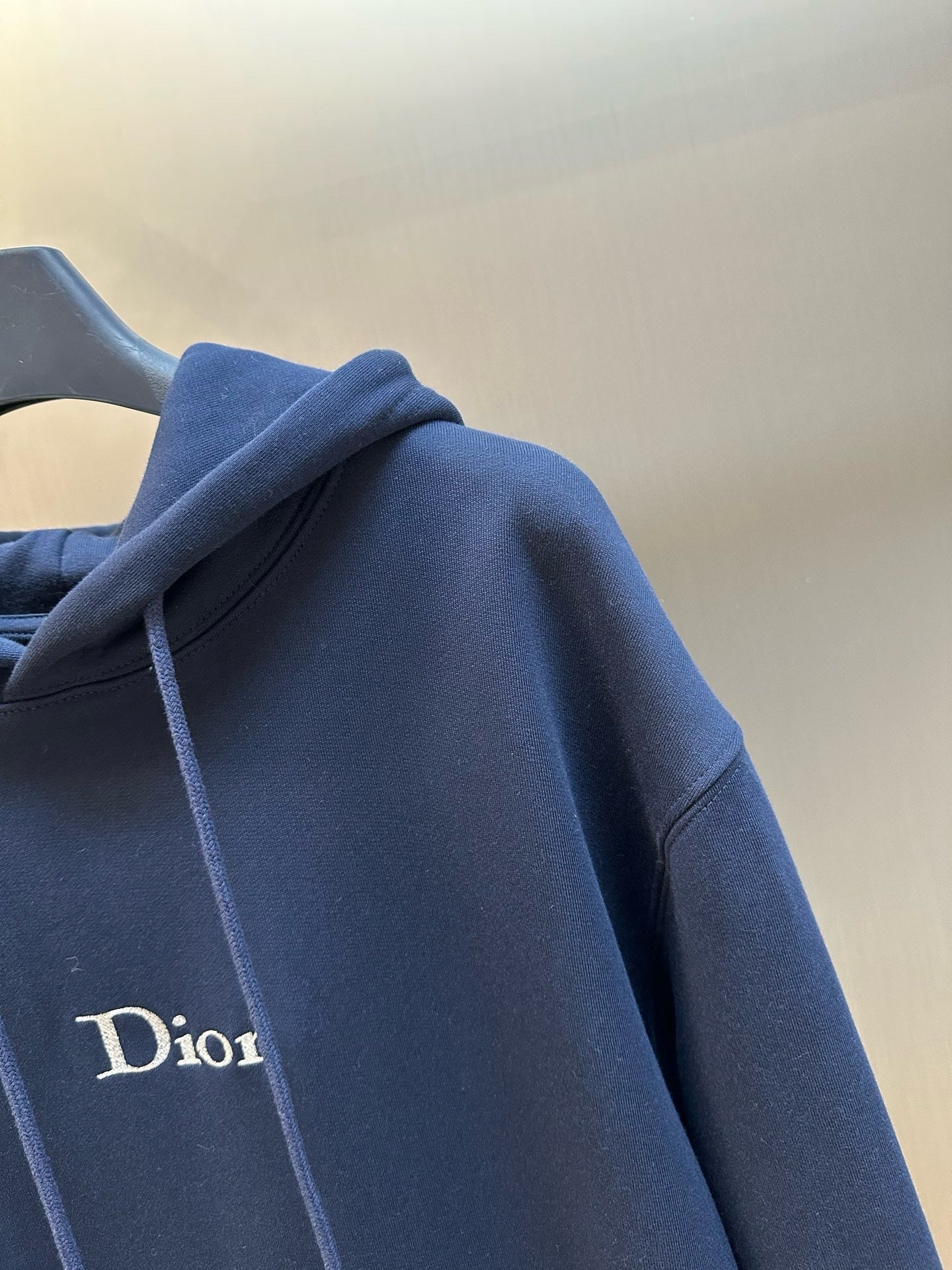 Blue and Grey Hoodie  - Size M
