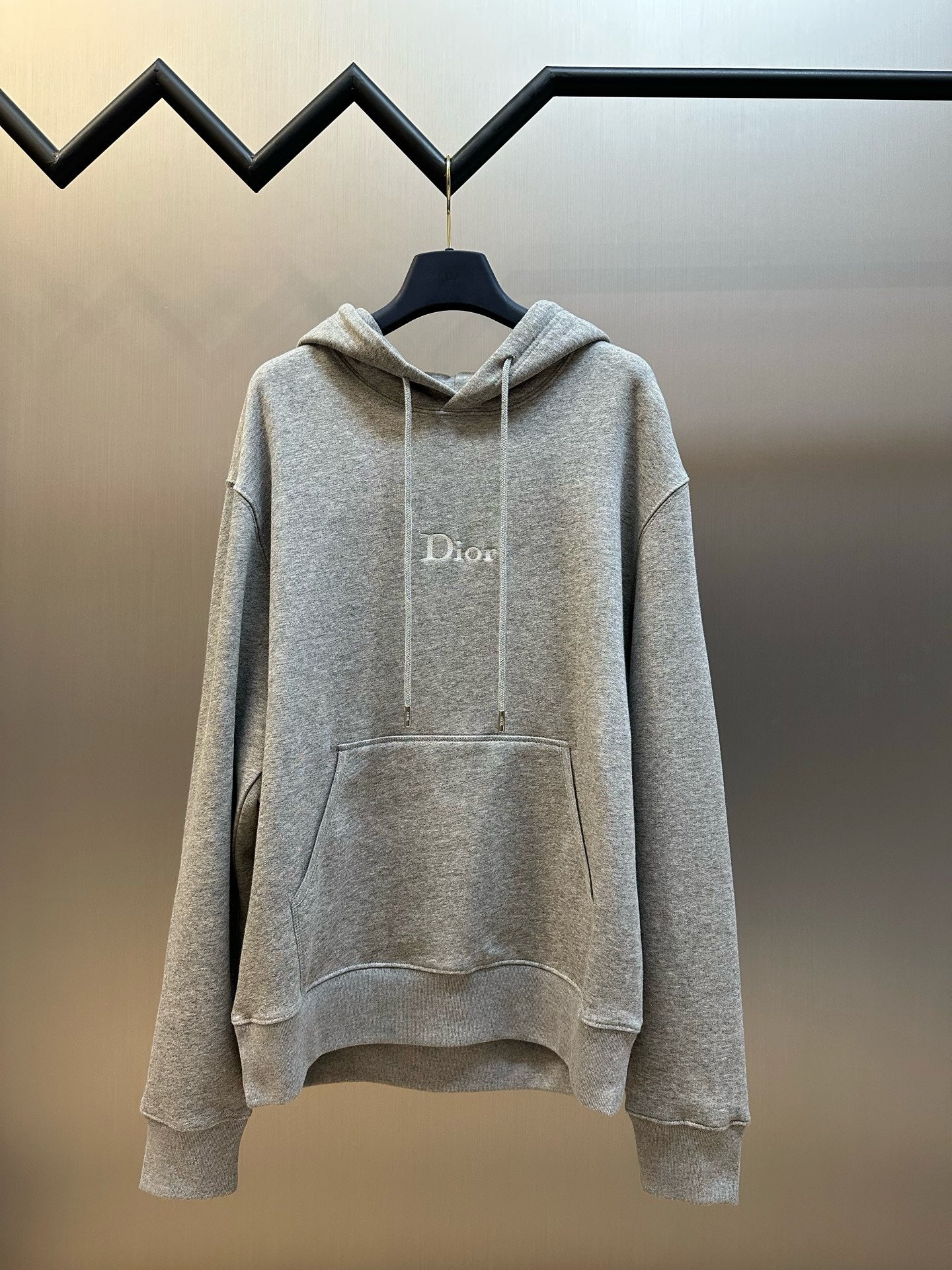 Blue and Grey Hoodie  - Size M