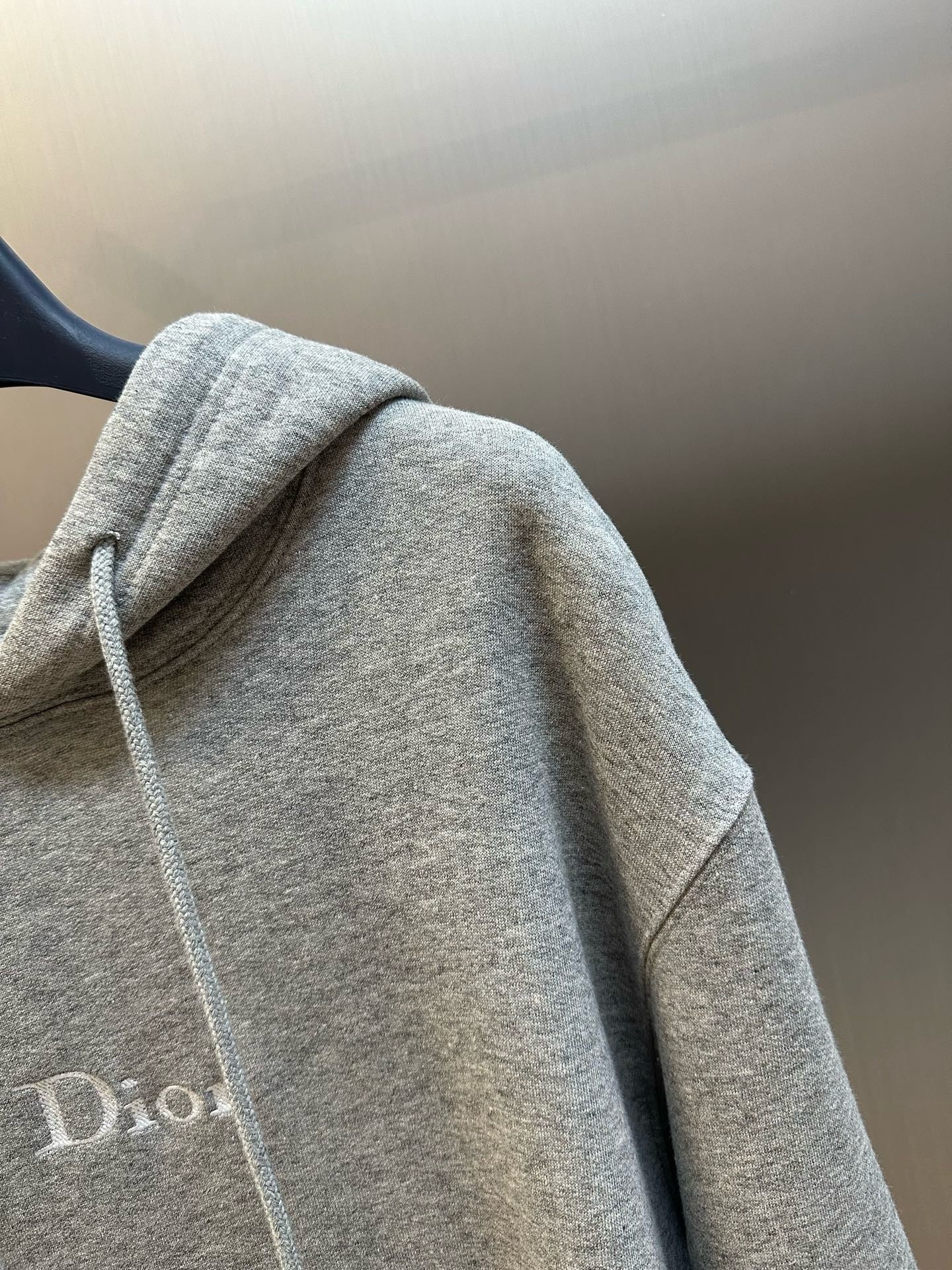 Blue and Grey Hoodie  - Size M