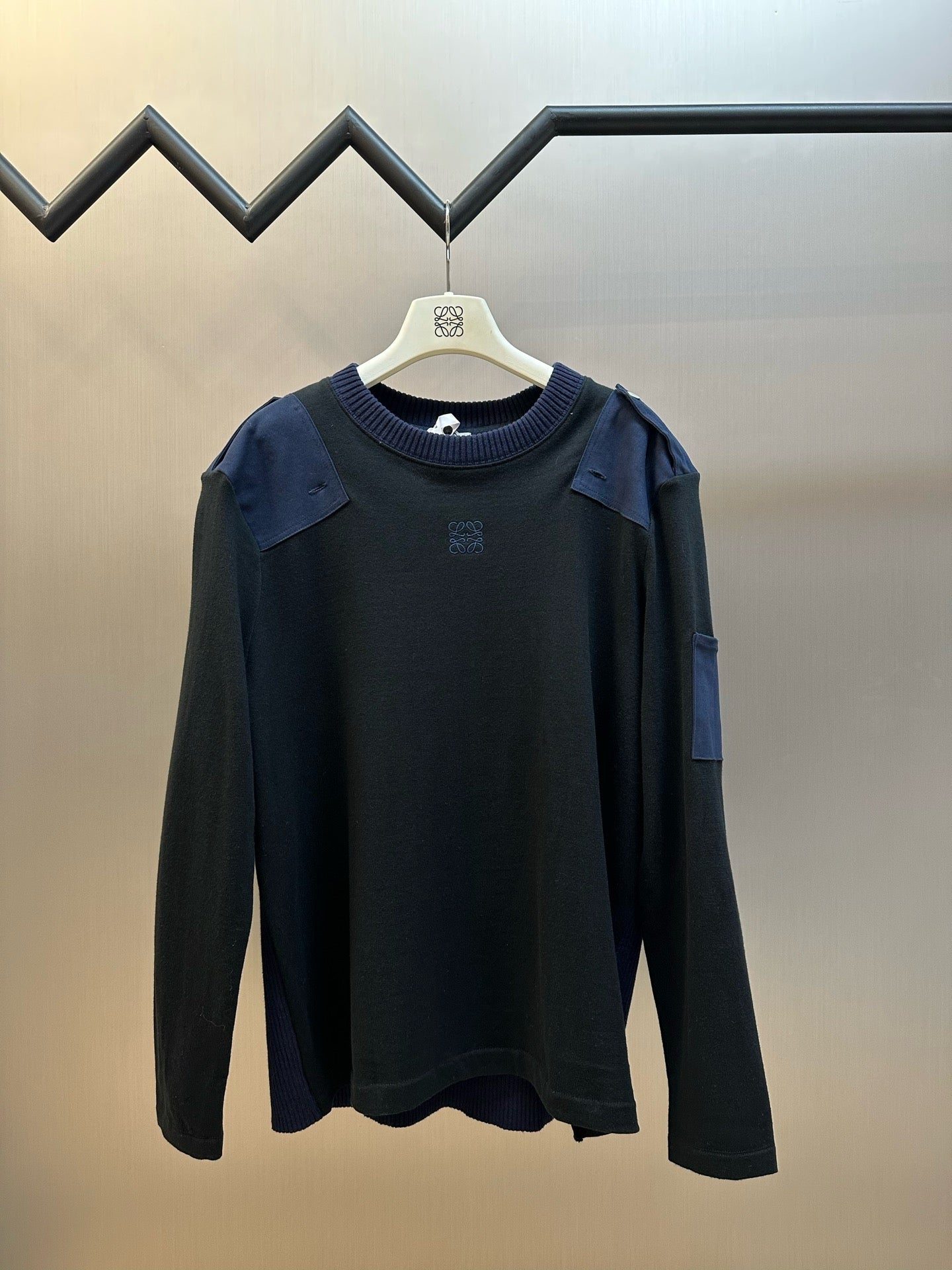 Black blue Jacket - Size M