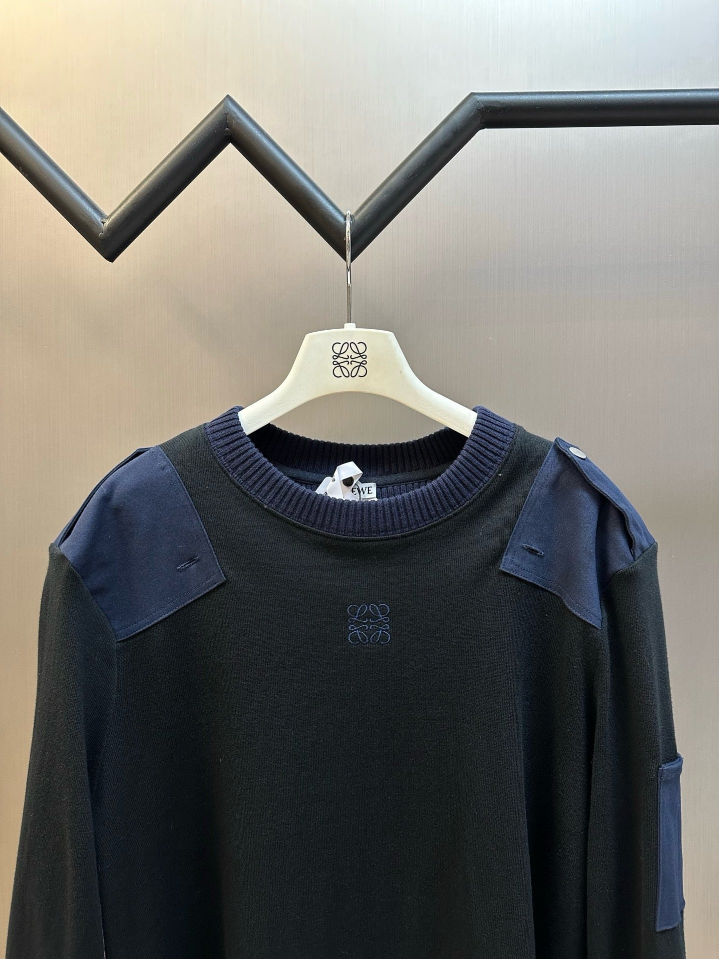 Black blue Jacket - Size M