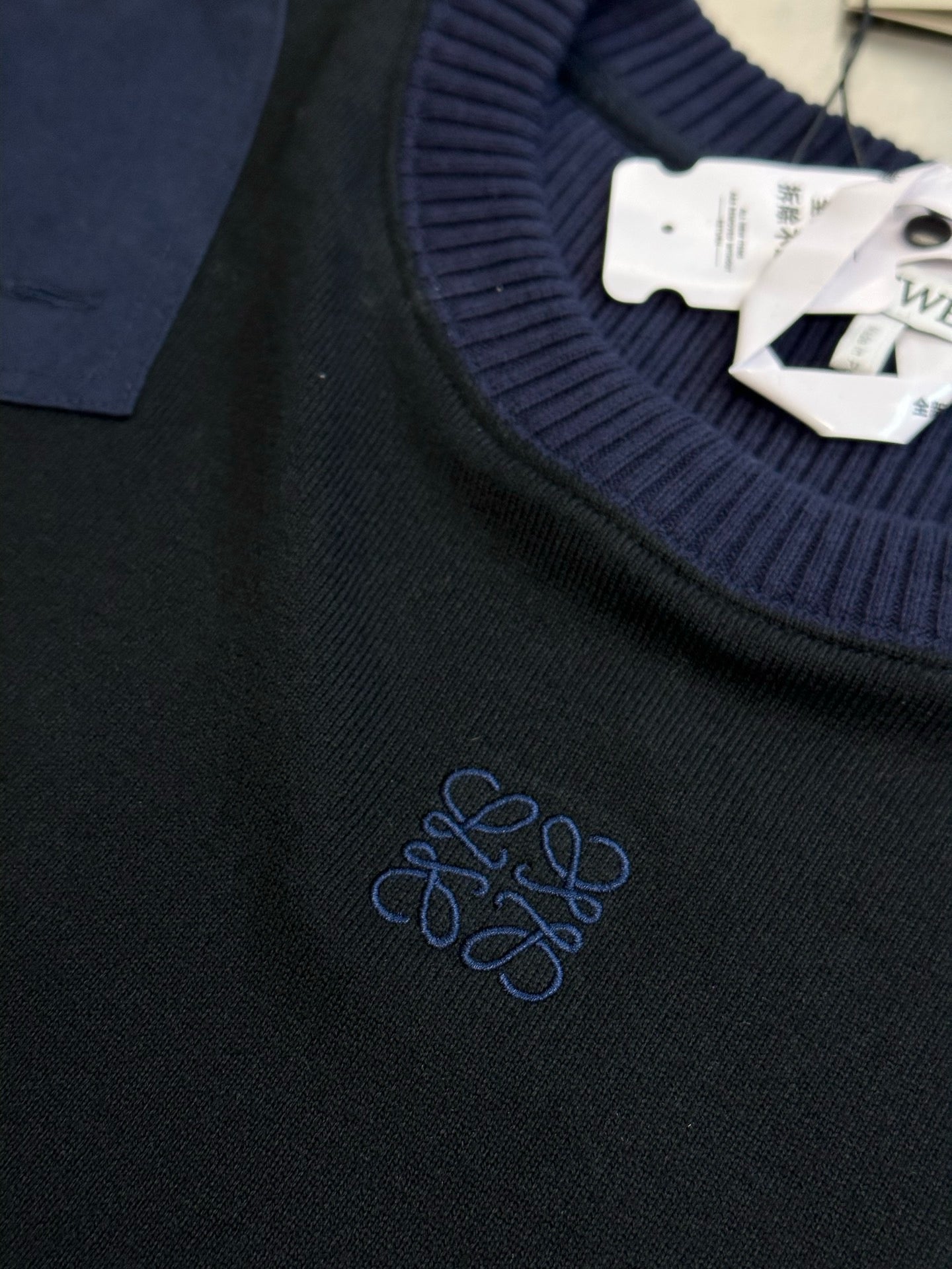Black blue Jacket - Size M