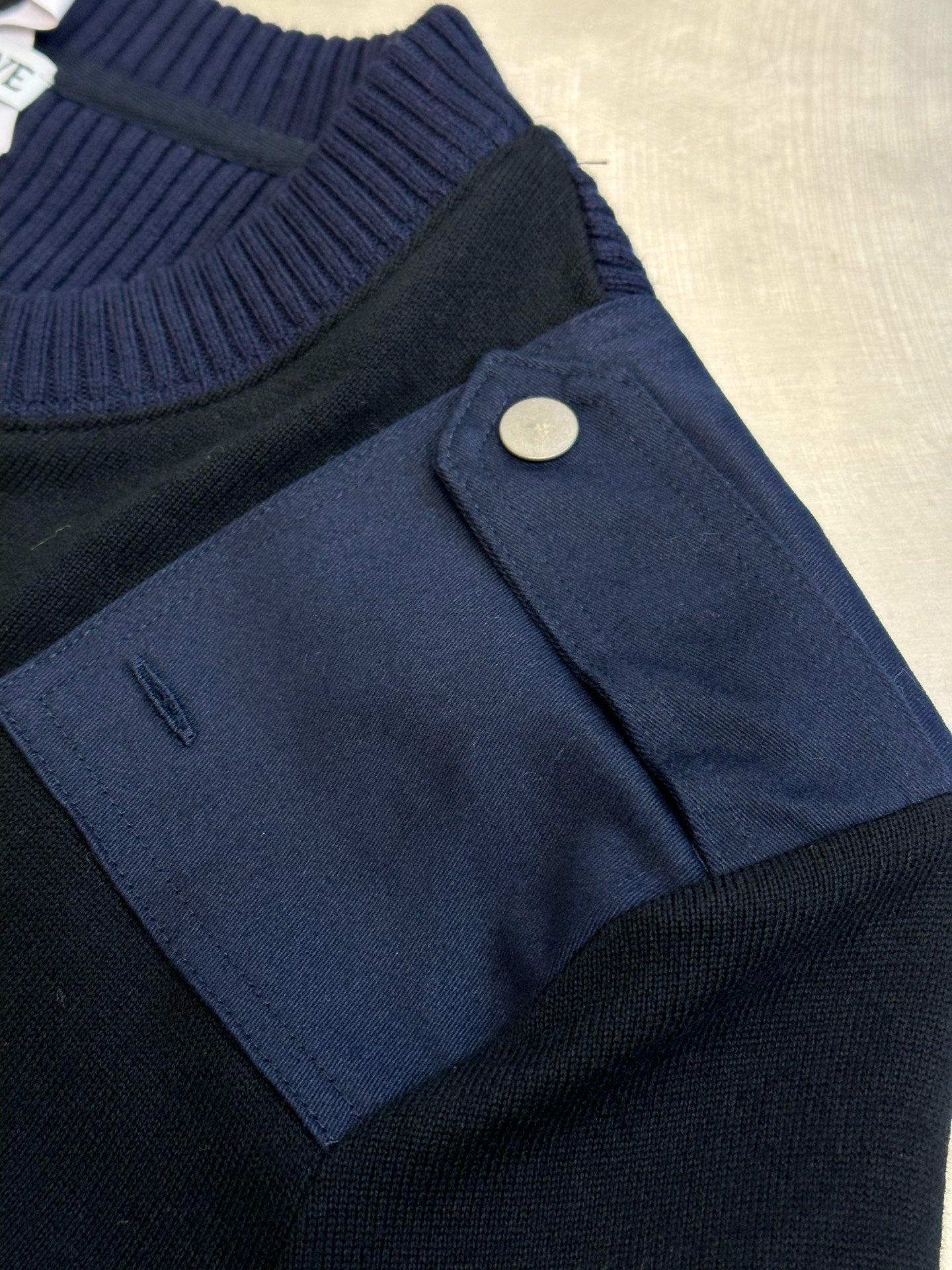 Black blue Jacket - Size M