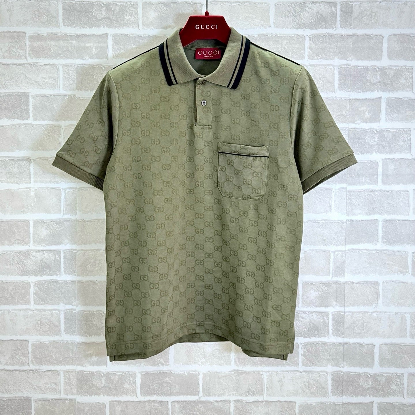 Blue and Grey Polo - FashionHype.xyz