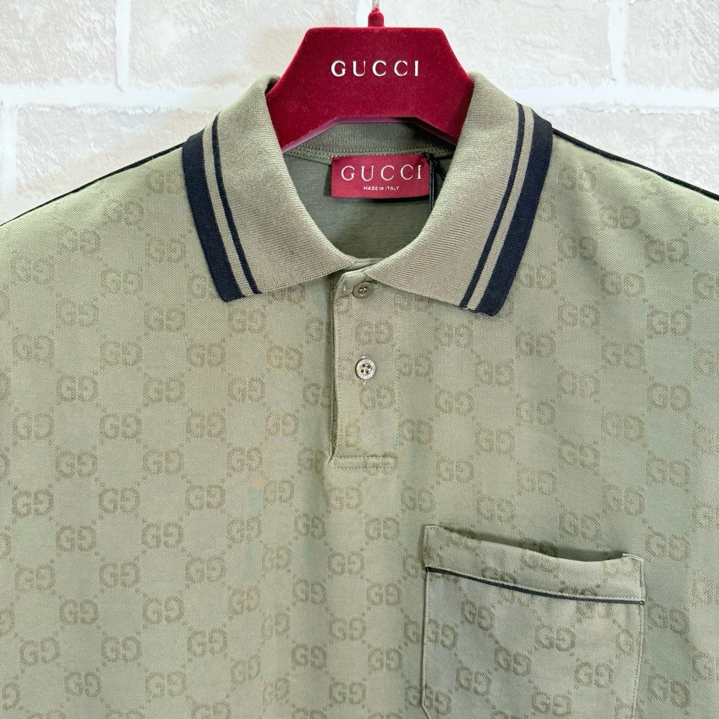 Blue and Grey Polo - FashionHype.xyz