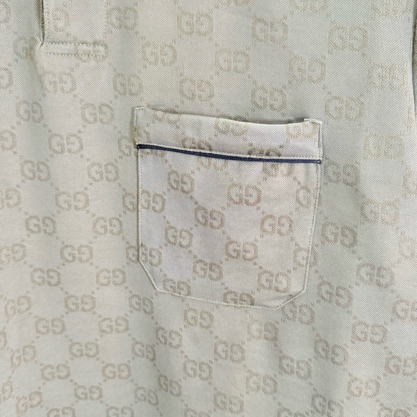 Blue and Grey Polo - FashionHype.xyz