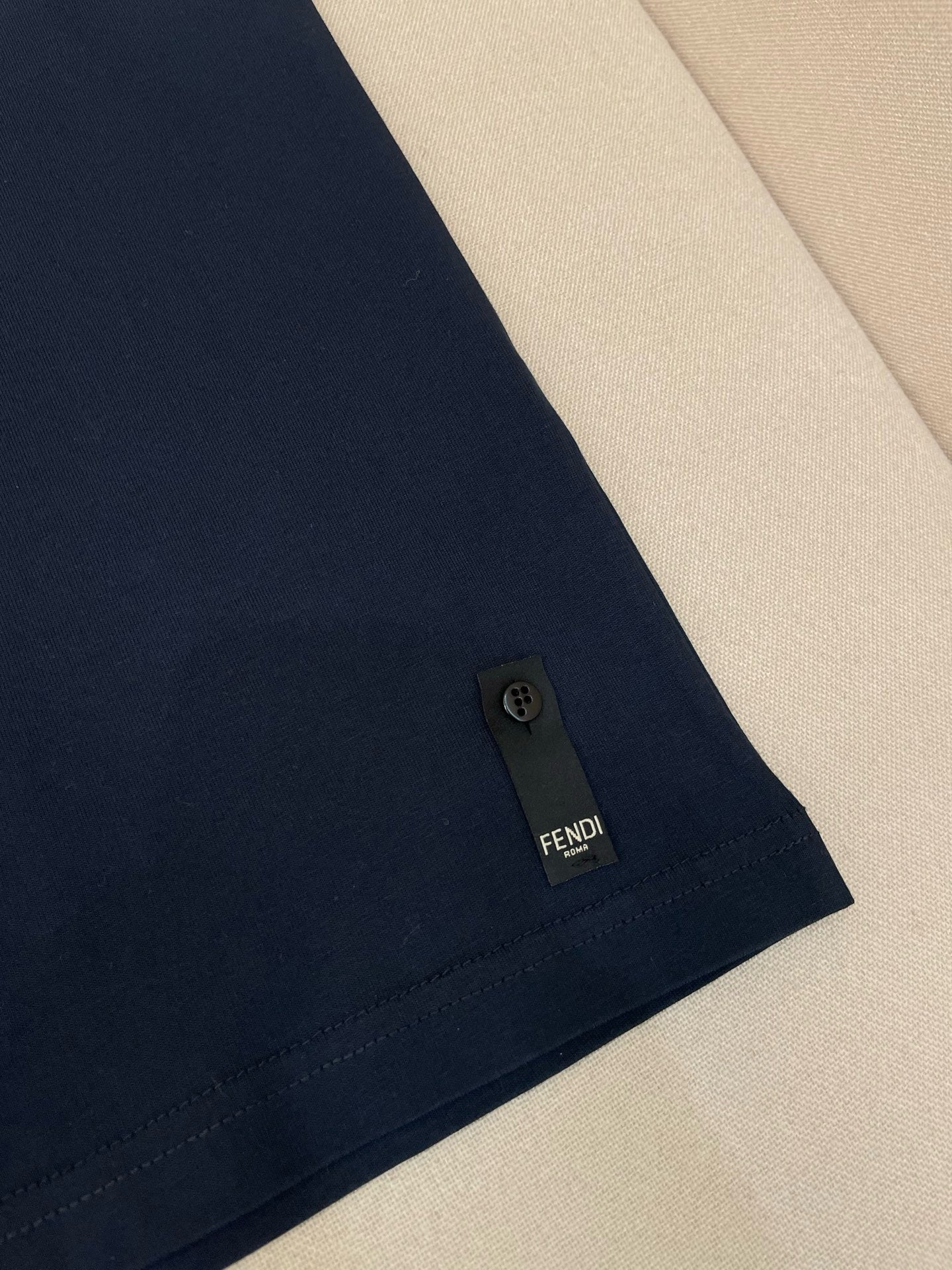 Dark blue, White and Black T-Shirt - FashionHype.xyz