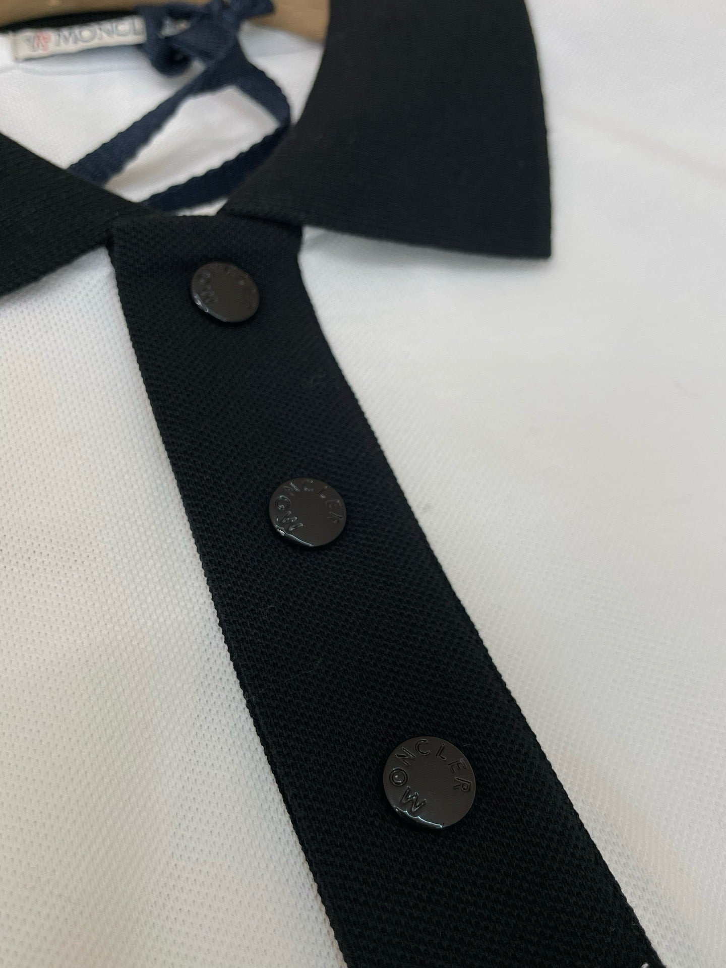 White and Black Polo - FashionHype.xyz