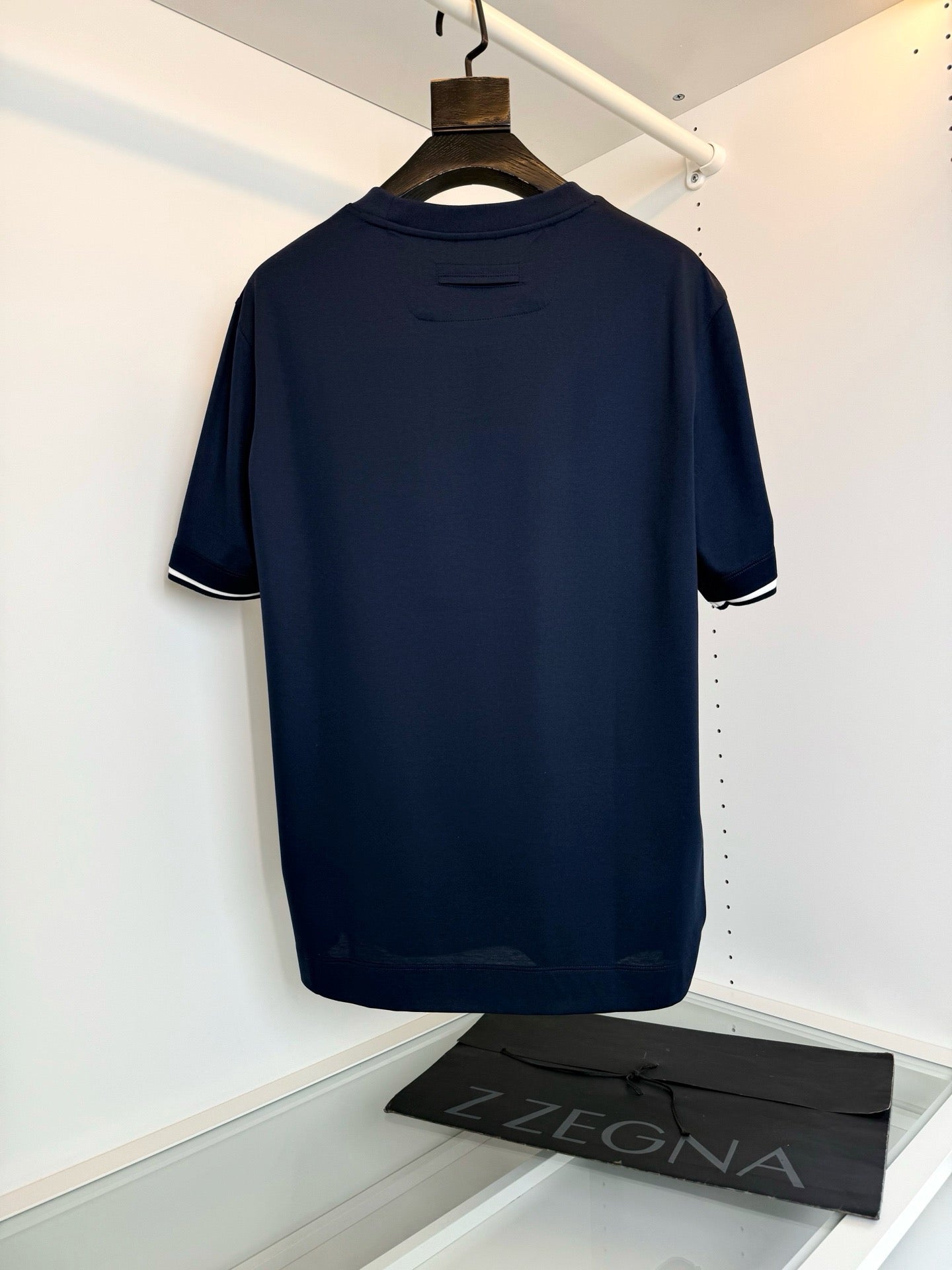 Dark blue, Light grey, Grey and Blue T-Shirt - FashionHype.xyz