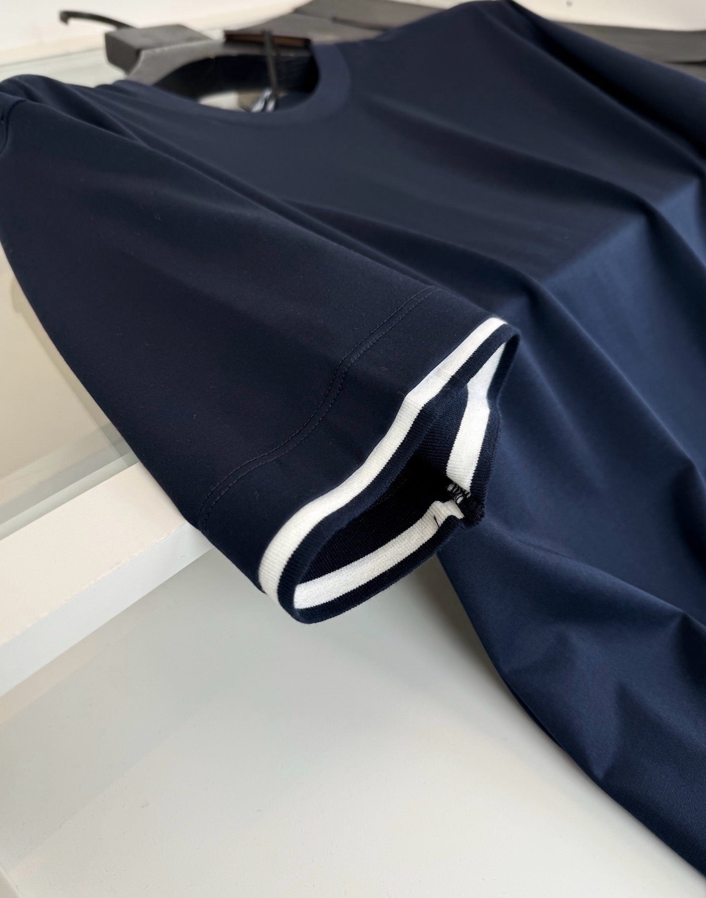 Dark blue, Light grey, Grey and Blue T-Shirt - FashionHype.xyz